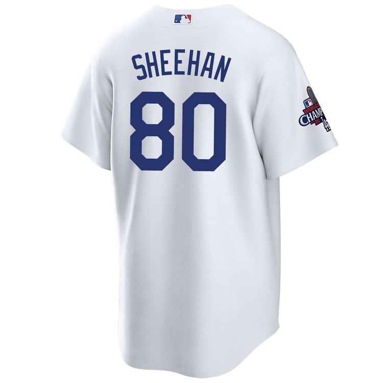 Emmet Sheehan Los Angeles Dodgers Home World Series Champions Jersey