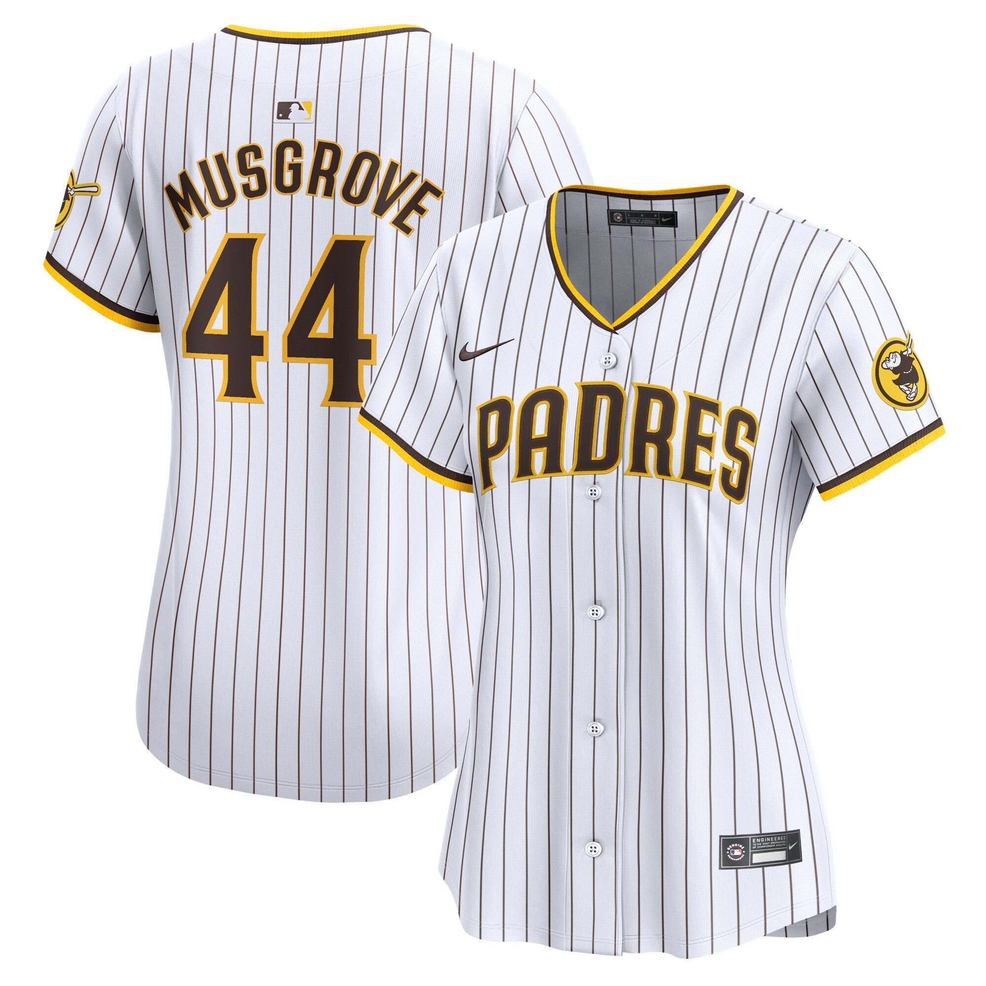 Joe Musgrove San Diego Padres Women's Home Limited Player Jersey - White