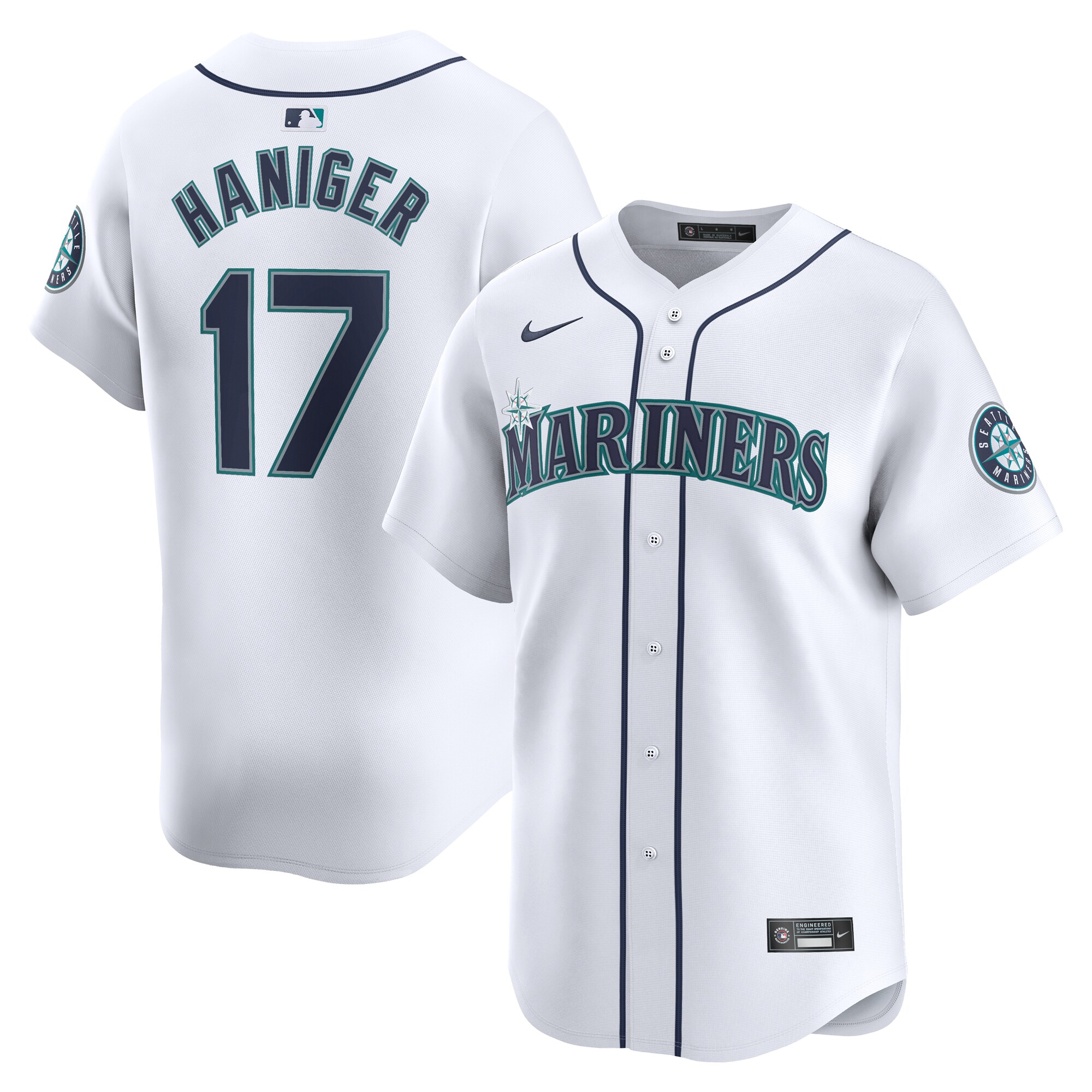 Mitch Haniger Seattle Mariners  Home Limited Player Jersey - White