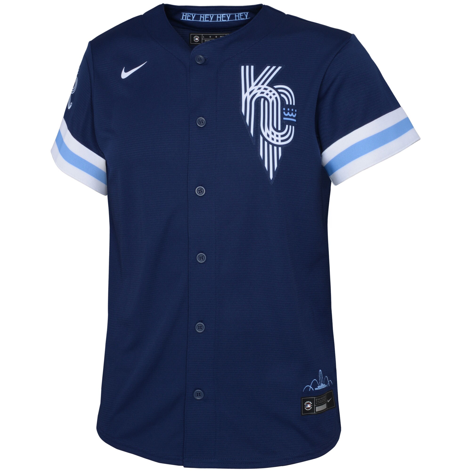 Bobby Witt Jr. Kansas City Royals Toddler City Connect Replica Player Jersey - Navy