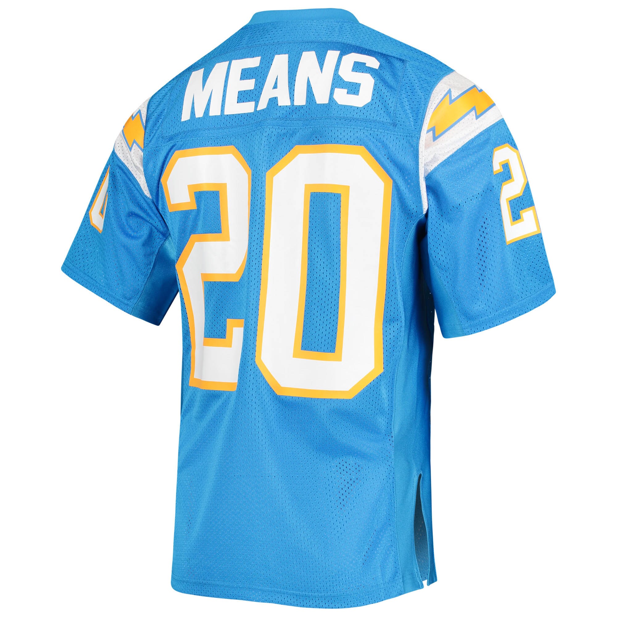 Natrone Means Los Angeles Chargers 1994 Mitchell & Ness Authentic Throwback Retired Player Jersey - Powder Blue