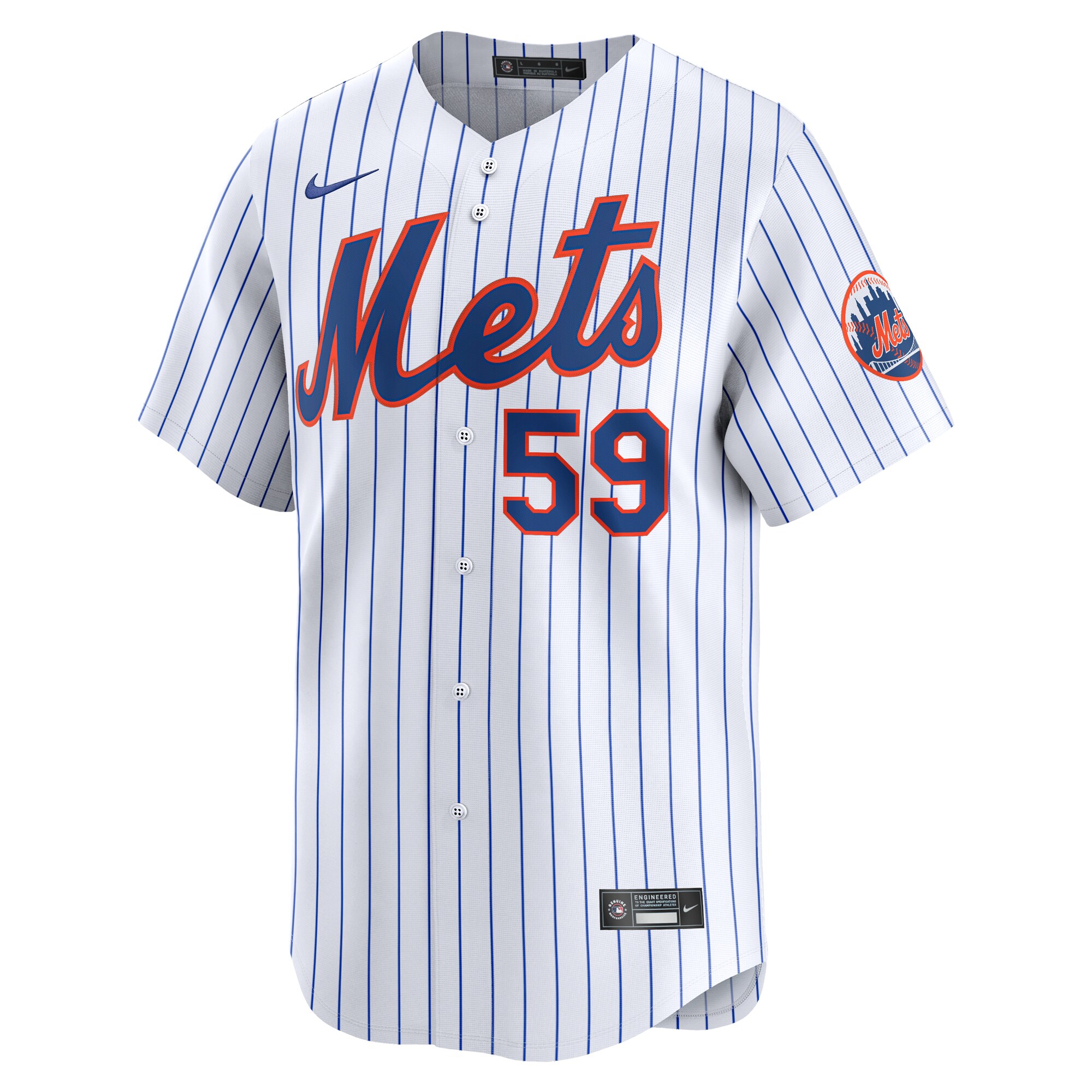 Sean Manaea New York Mets  Home Limited Player Jersey White