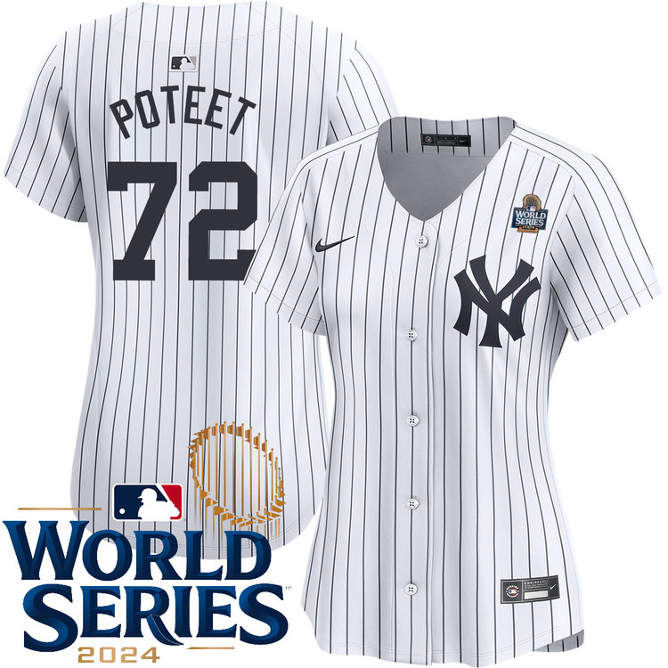 Cody Poteet New York Yankees Women's Home Limited World Series Jersey