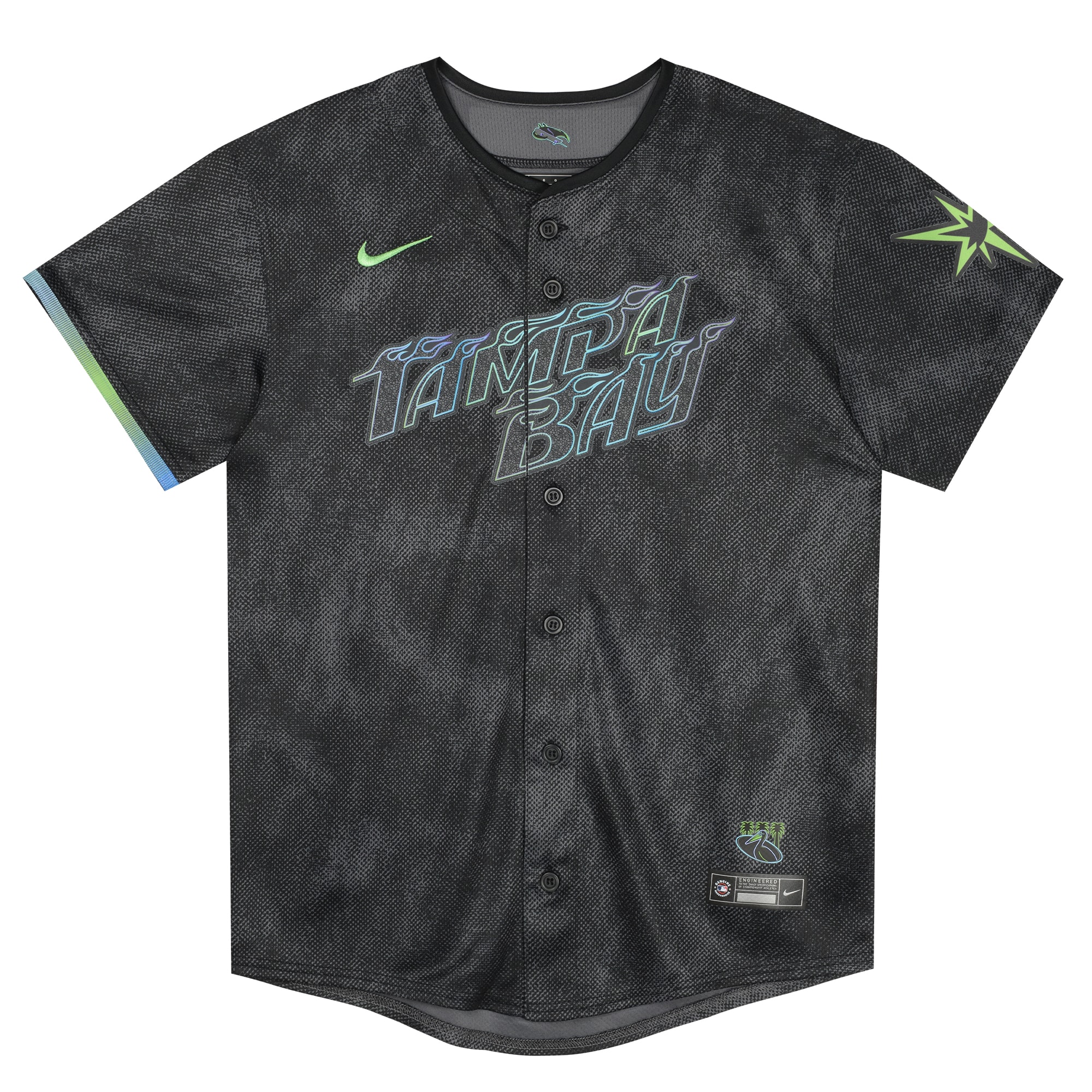 Randy Arozarena Tampa Bay Rays Preschool 2024 City Connect Limited Player Jersey - Charcoal