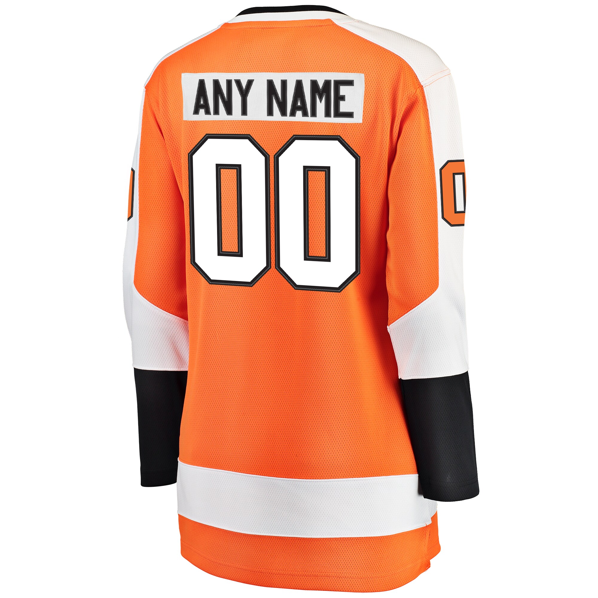 Philadelphia Flyers Fanatics Women's Home Breakaway Custom Jersey - Orange