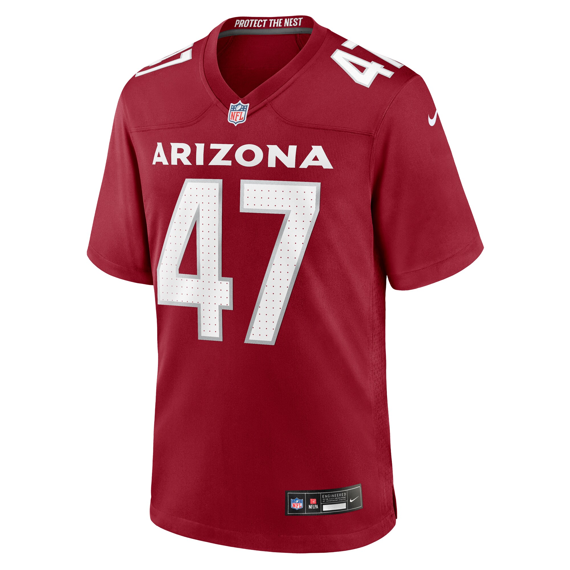 Ezekiel Turner Arizona Cardinals  Team Game Jersey -  Cardinal
