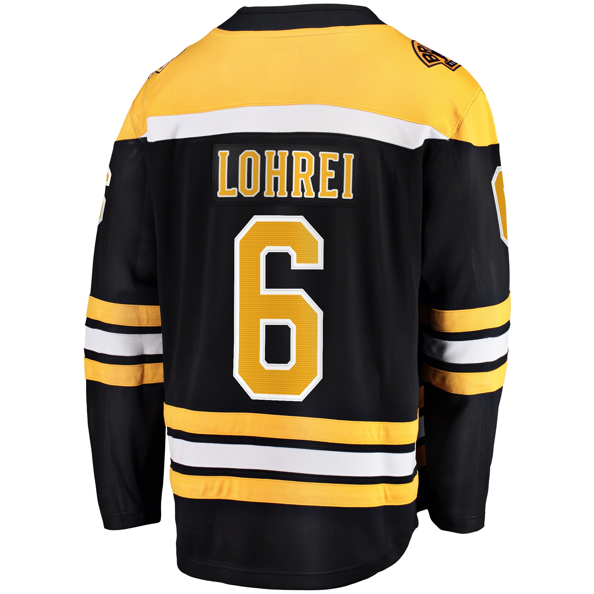 Mason Lohrei Boston Bruins Fanatics Home Premier Breakaway Player Jersey - Black