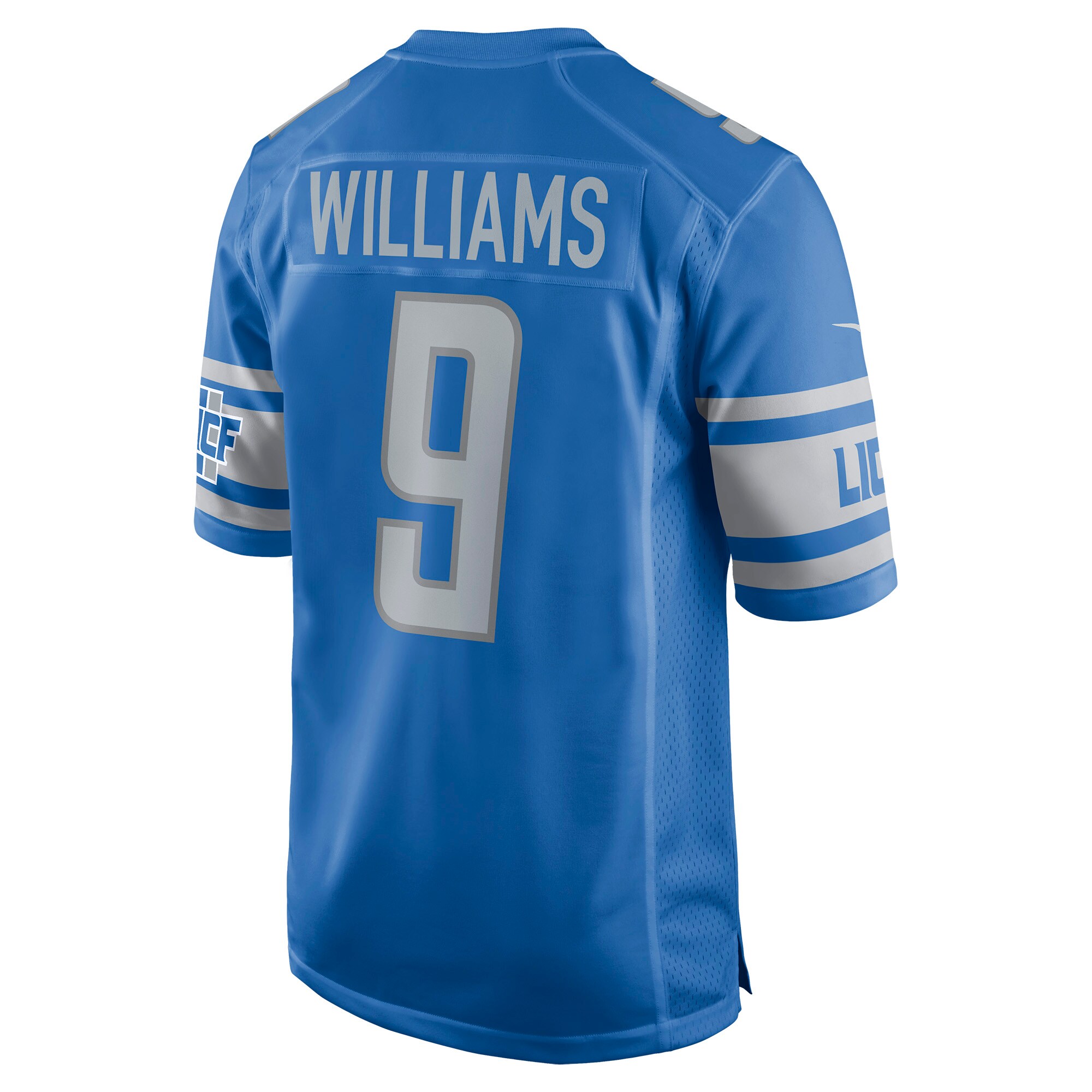Jameson Williams Detroit Lions  Player Game Jersey - Blue