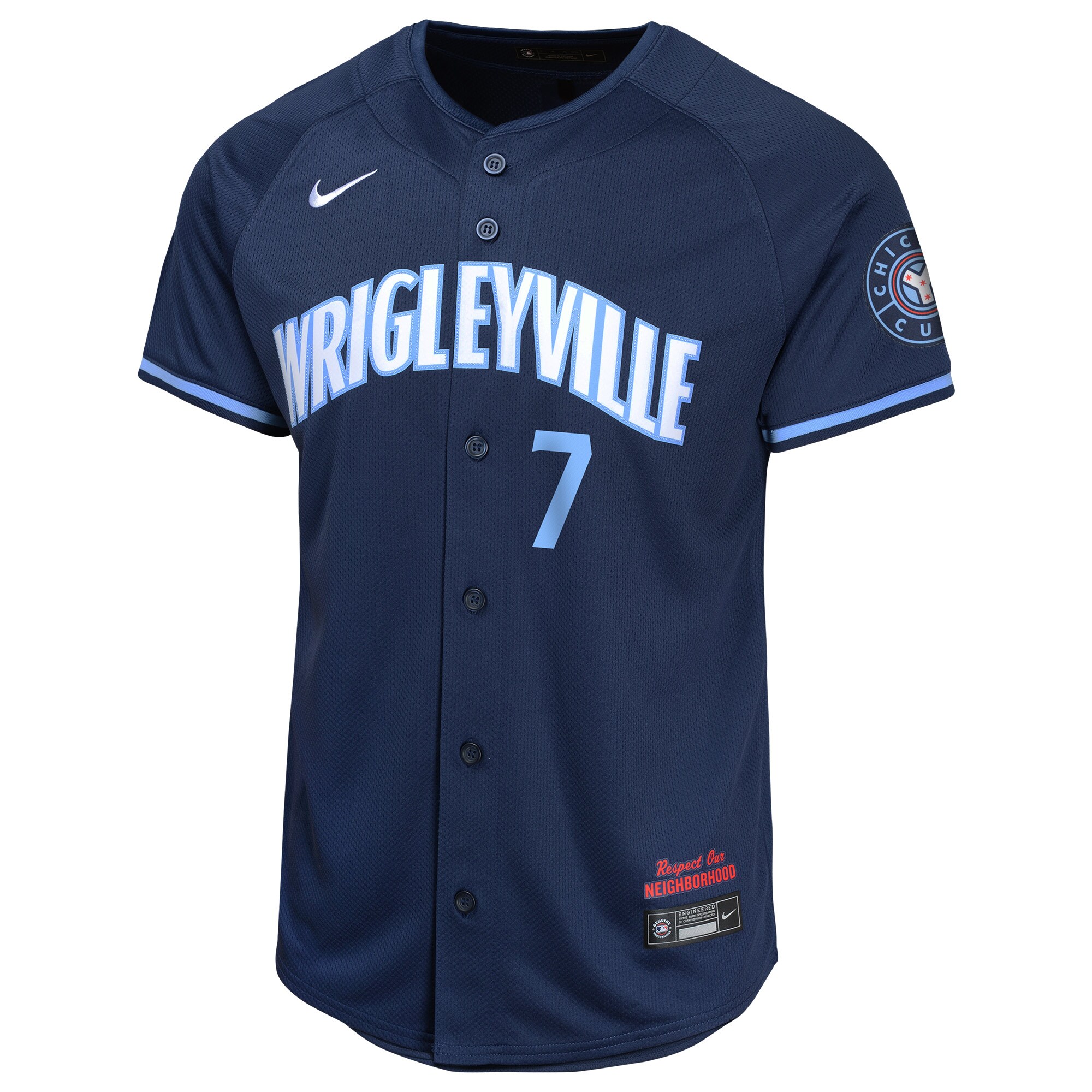 Dansby Swanson Chicago Cubs Youth City Connect Limited Player Jersey - Navy