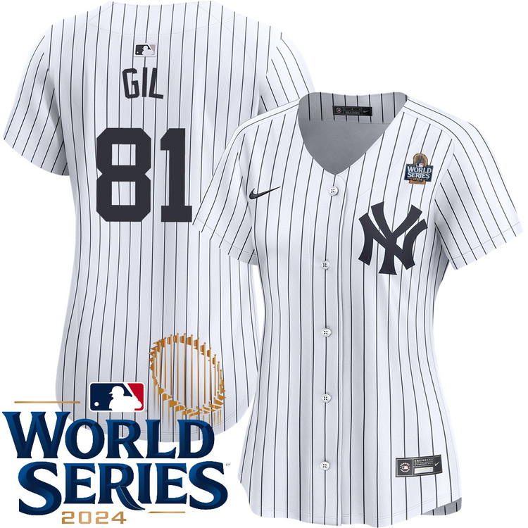 Luis Gil New York Yankees Women's Home Limited World Series Jersey
