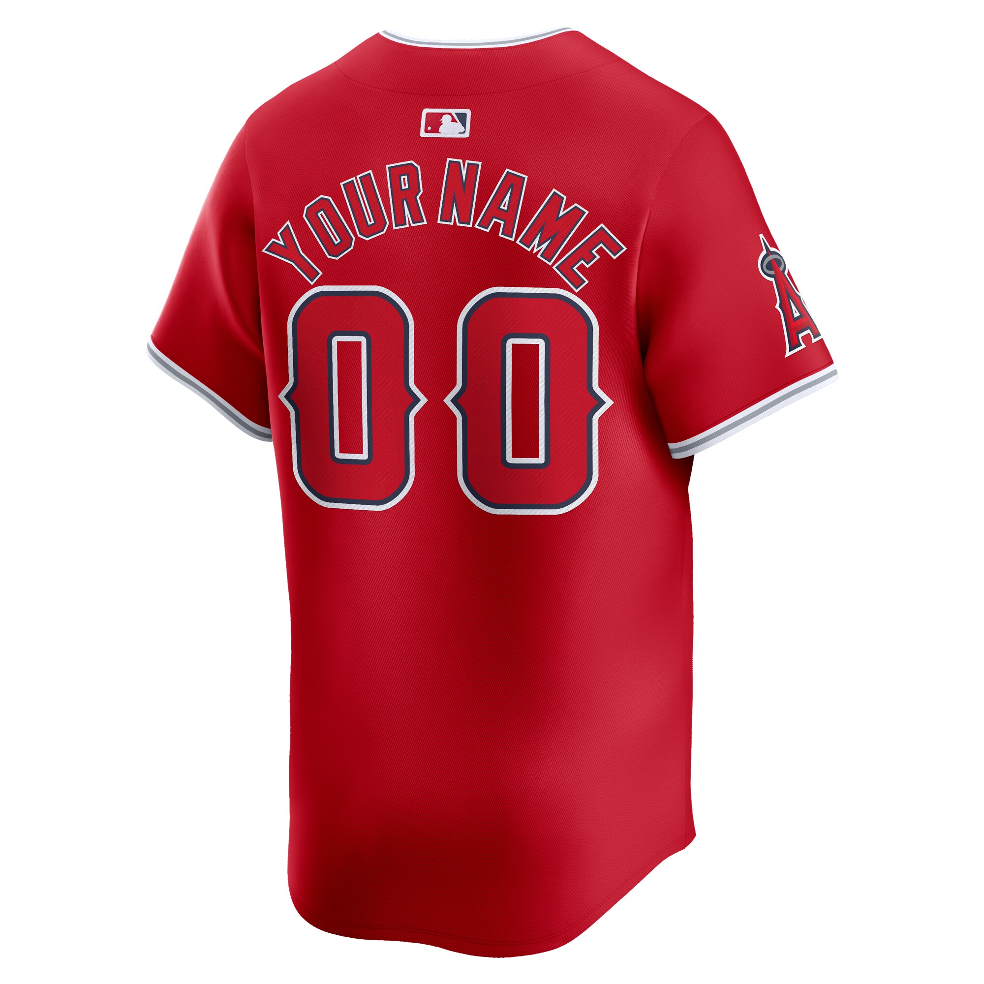 Los Angeles Angels   Alternate Limited Custom Jersey Red