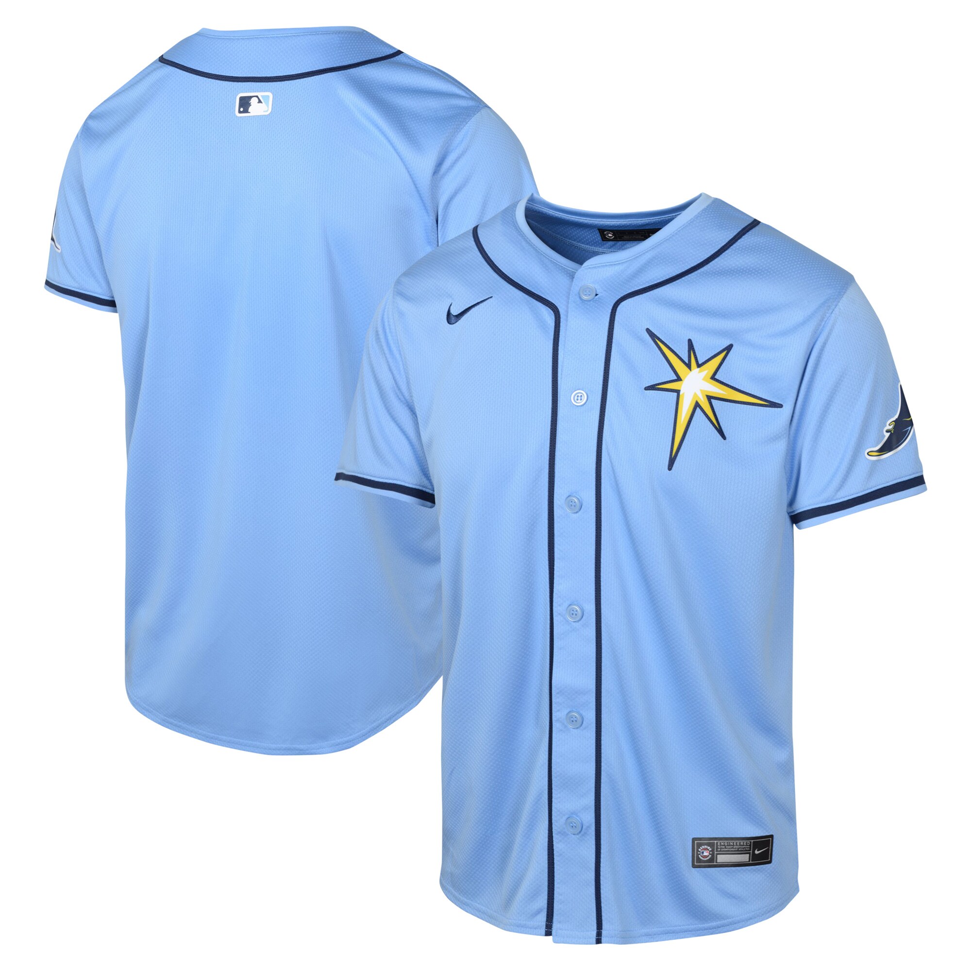 Tampa Bay Rays  Youth Alternate Limited Jersey - Light Blue