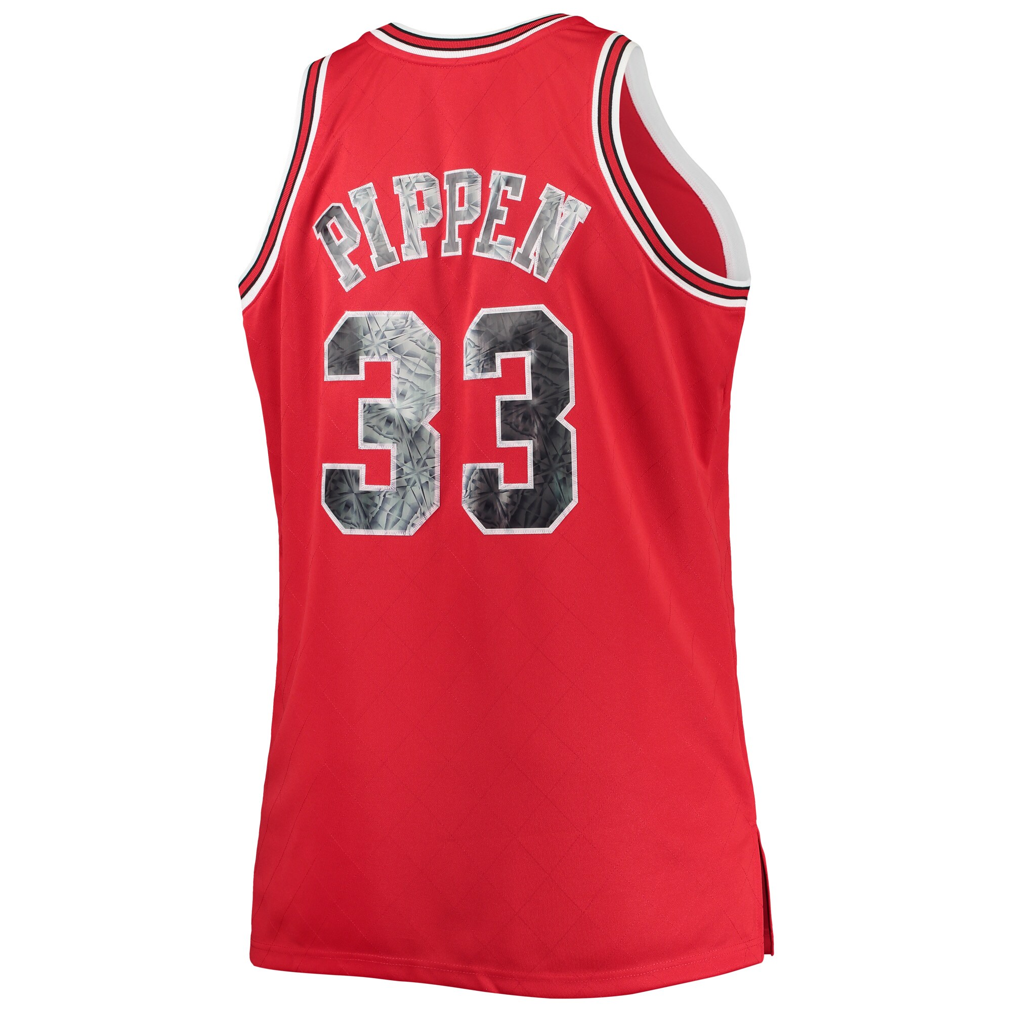 Scottie Pippen Chicago Bulls Mitchell & Ness Big & Tall 1997\/98 NBA 75th Anniversary Diamond Swingman Jersey - Red