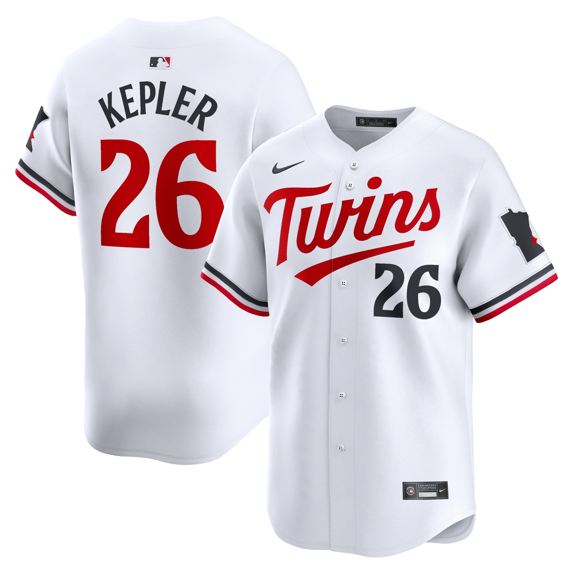 Max Kepler Minnesota Twins  Home Limited Player Jersey - White