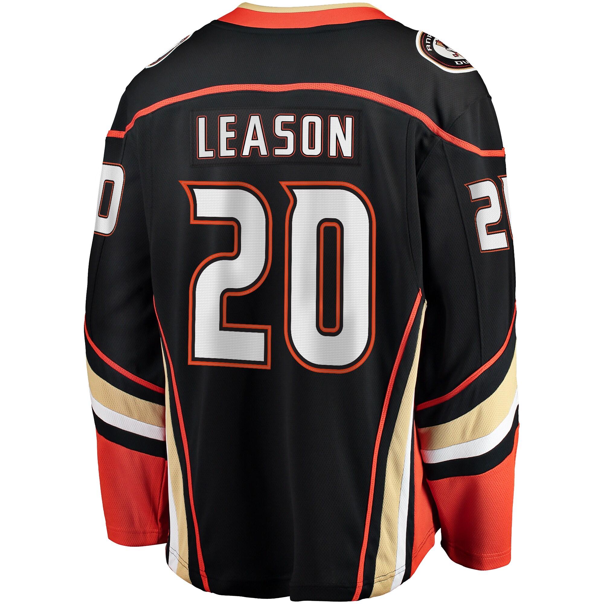 Brett Leason Anaheim Ducks Fanatics Home Premier Breakaway Player Jersey - Black