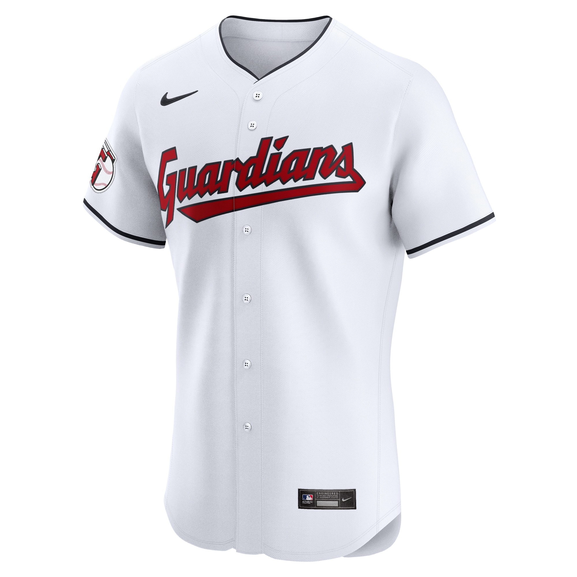 Cleveland Guardians Home Elite Pick-A-Player Retired Roster Jersey - White