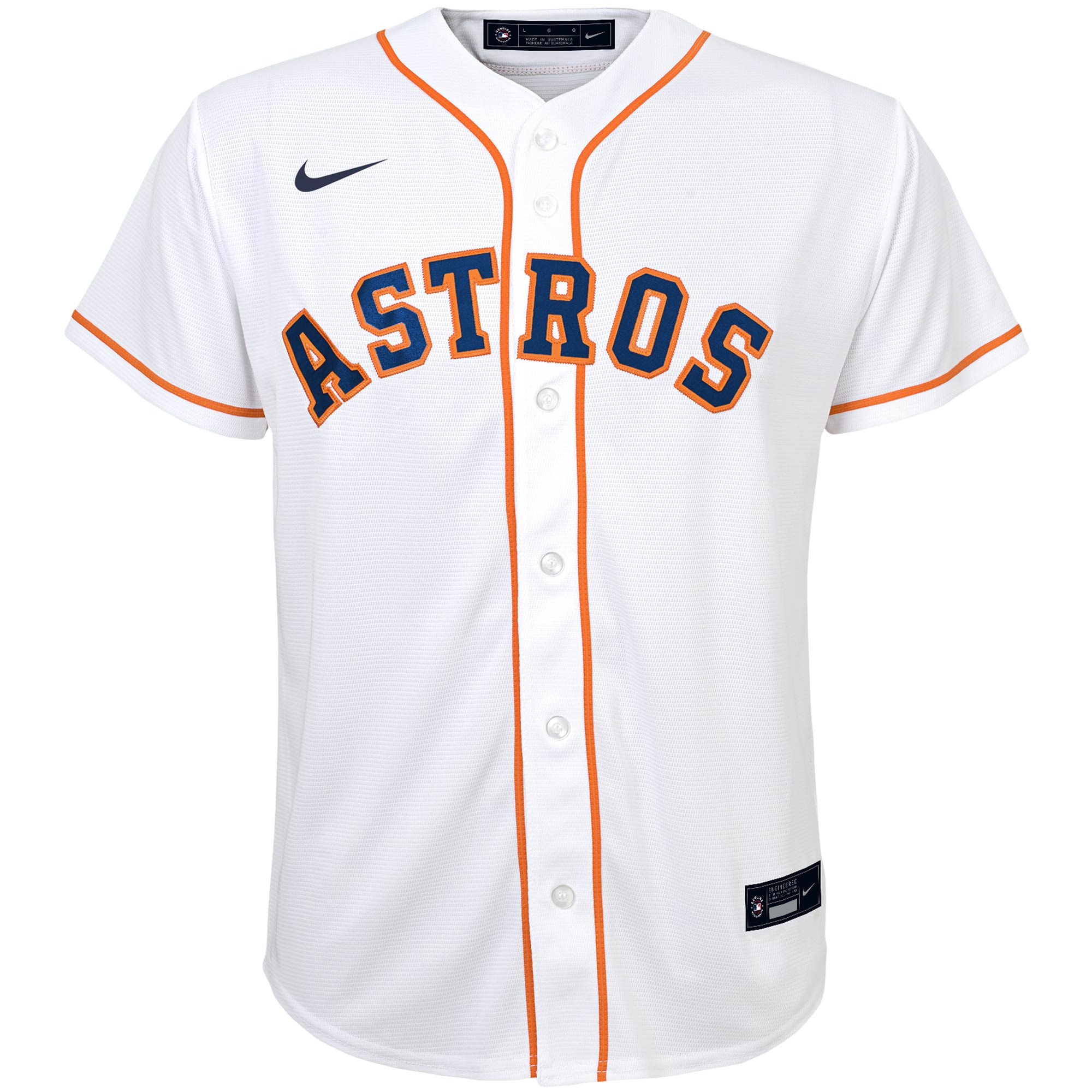 Jose Altuve Houston Astros Youth Alternate Replica Player Jersey - White