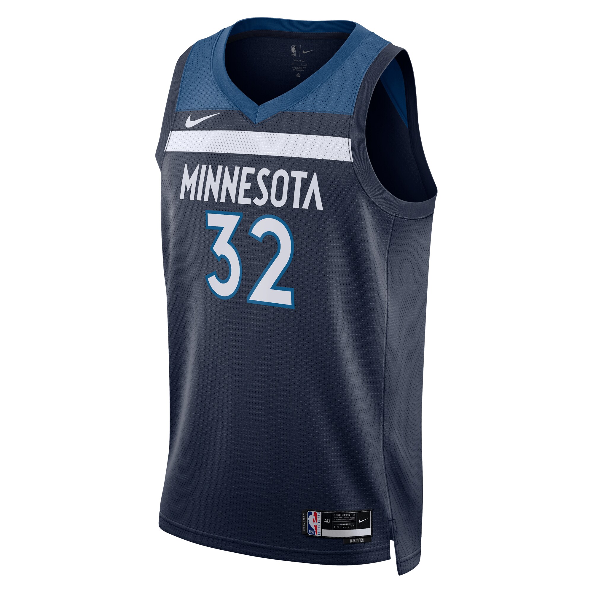 Karl-Anthony Towns Minnesota Timberwolves Unisex Swingman Jersey - Icon Edition - Navy