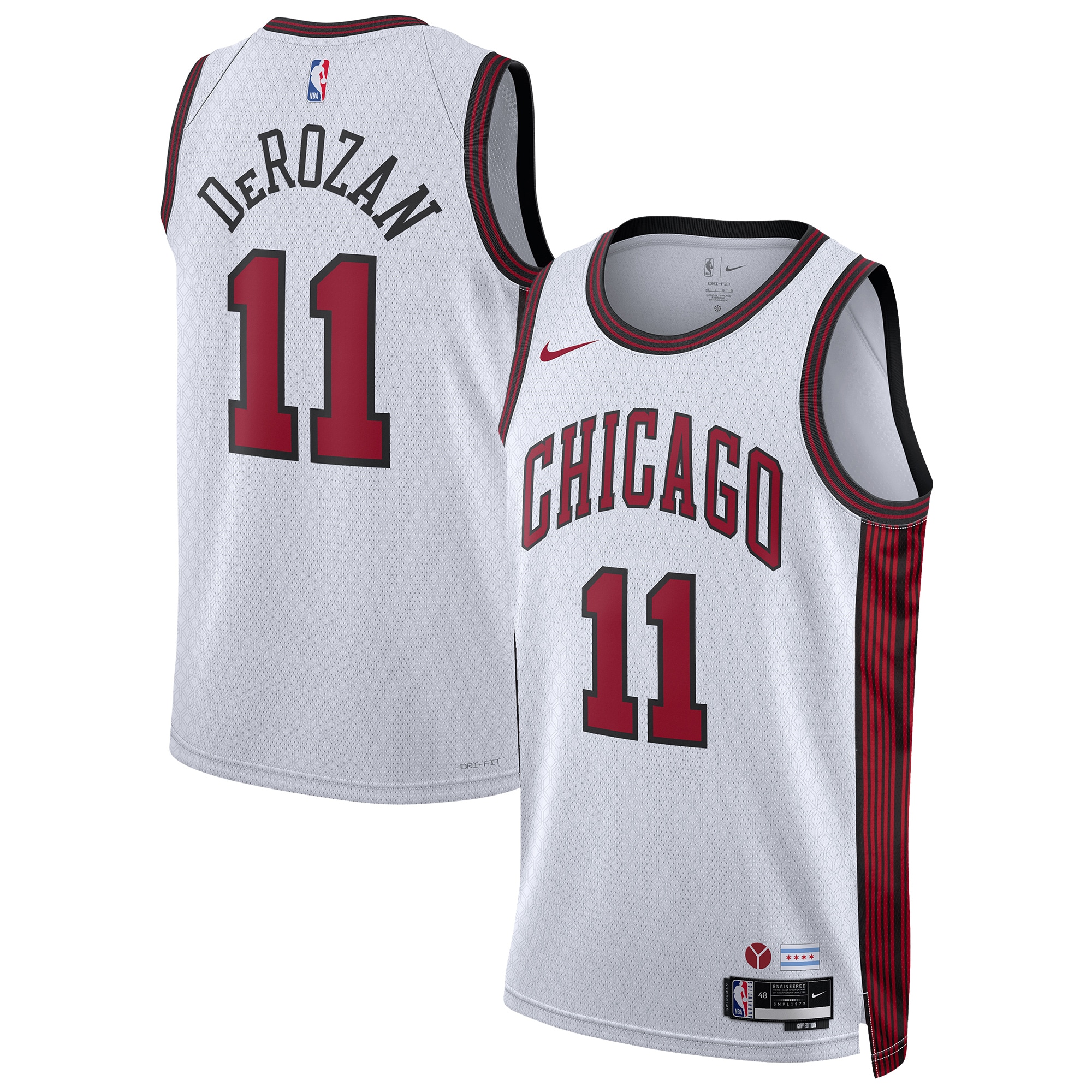 DeMar DeRozan Chicago Bulls Unisex 2022\/23 Swingman Jersey - City Edition - White