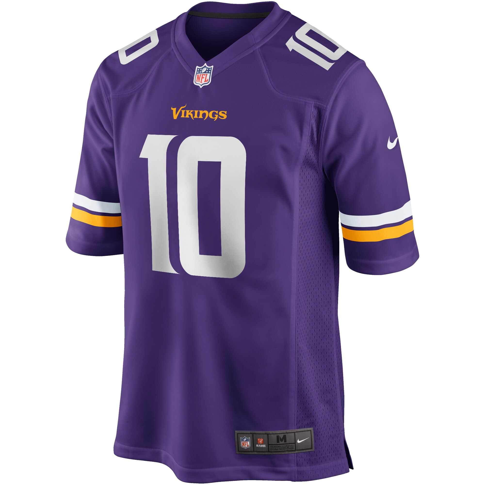 Fran Tarkenton Minnesota Vikings  Game Retired Player Jersey - Purple