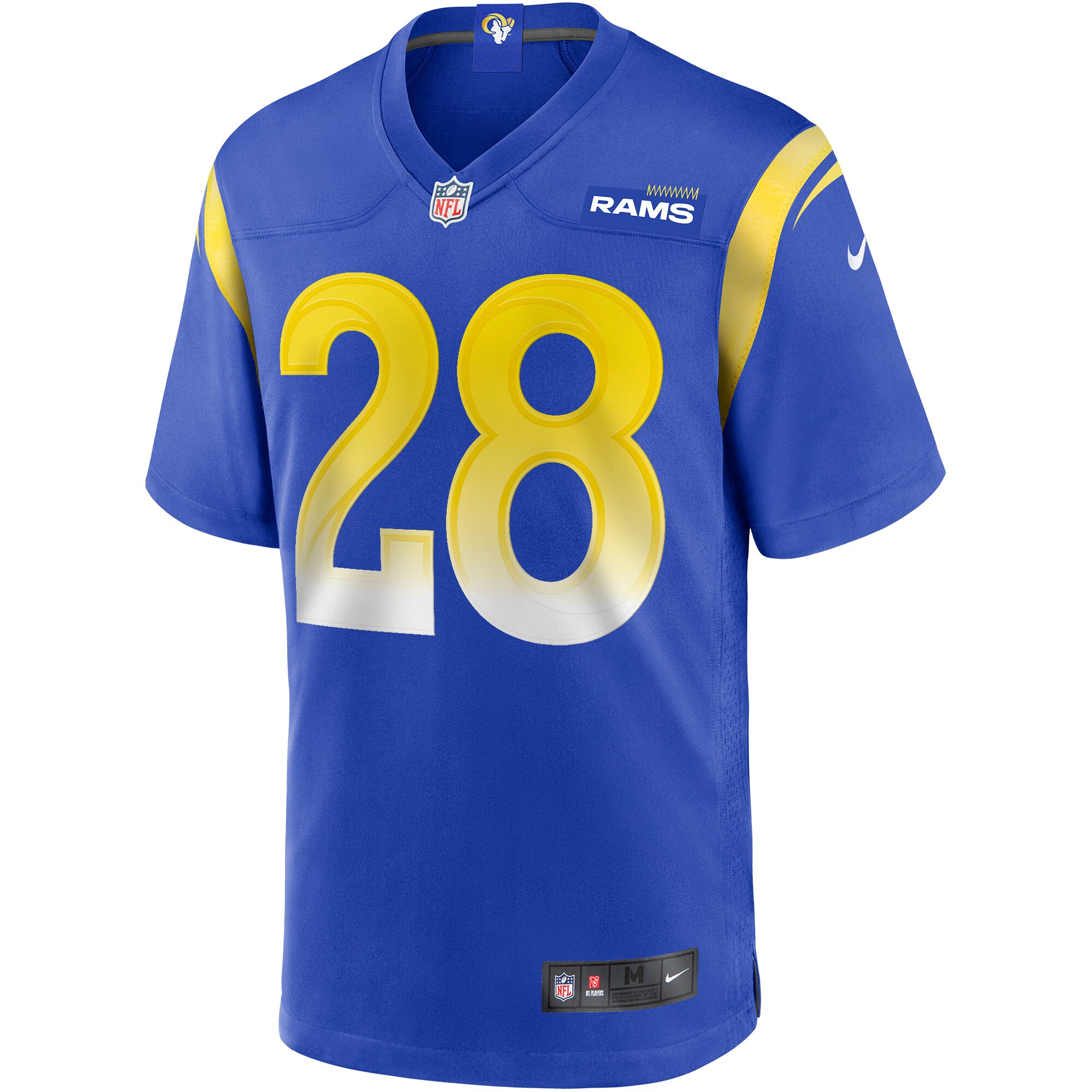Marshall Faulk Los Angeles Rams  Game Retired Player Jersey - Royal