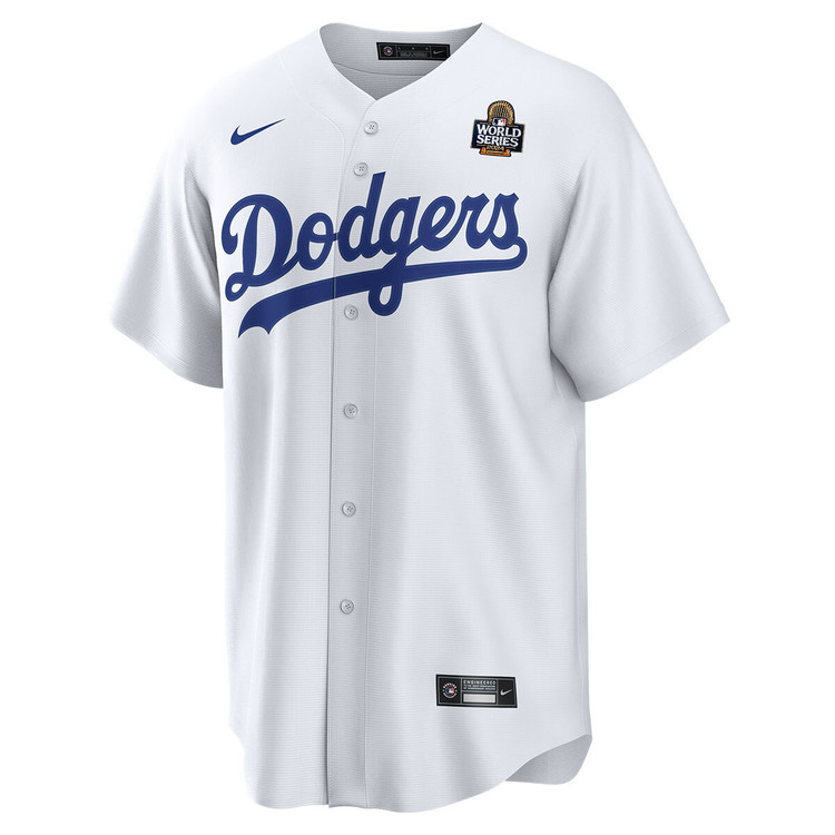 Edgardo Henriquez Los Angeles Dodgers Home World Series Jersey