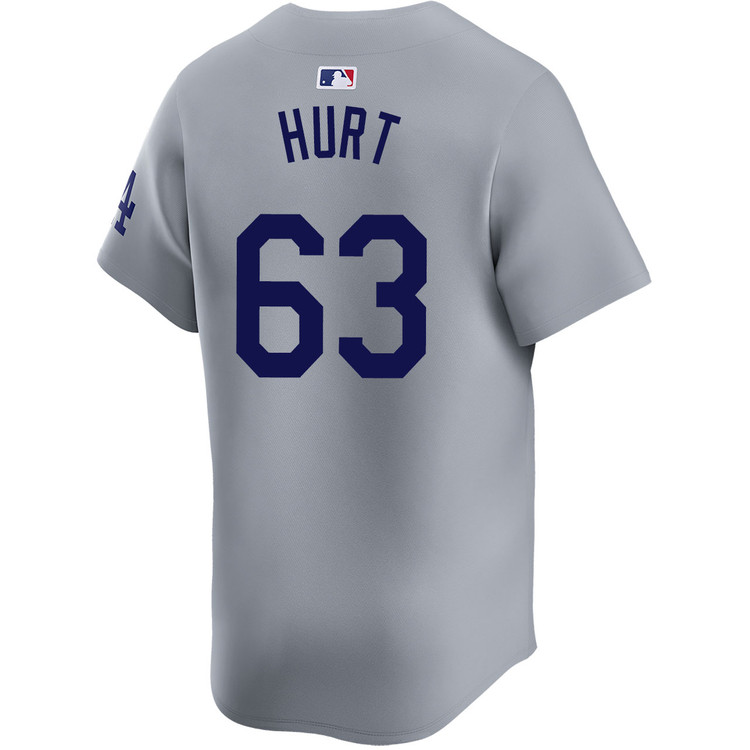 Kyle Hurt Los Angeles Dodgers Alternate Road Limited World Series Jersey