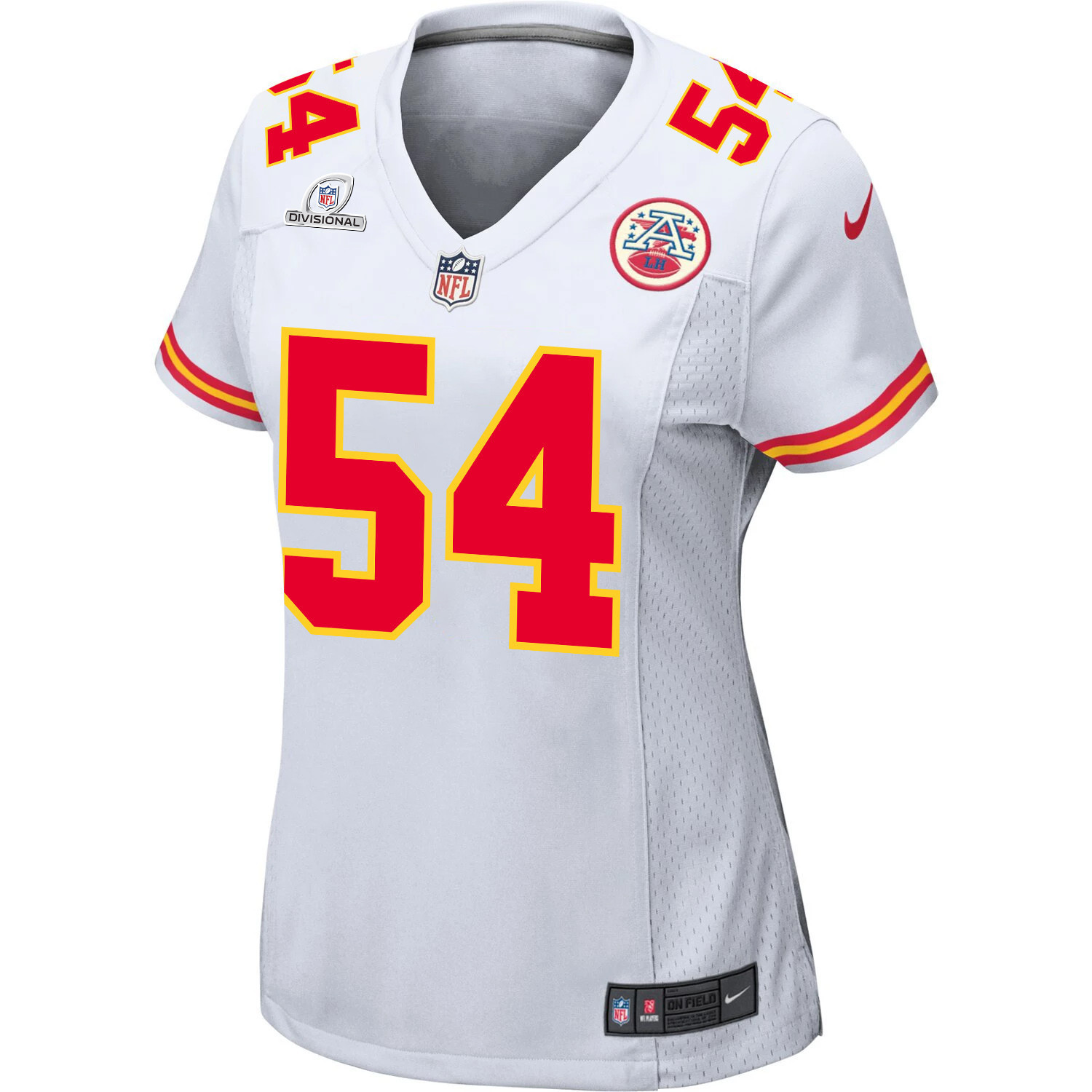 L'Jarius Sneed 38 Kansas City Chiefs Super Bowl LVIII Patch Game Women Jersey - White