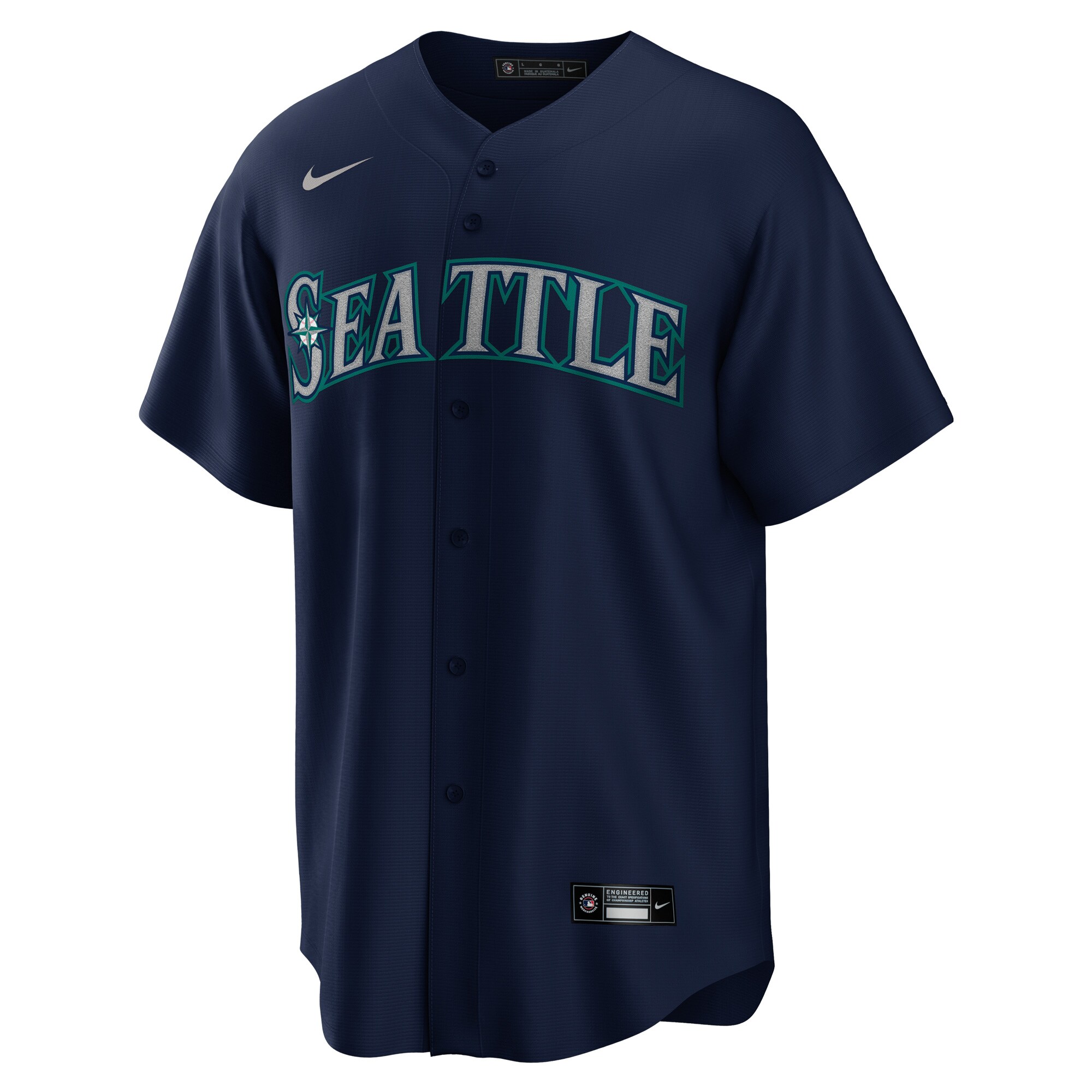 Julio Rodriguez Seattle Mariners Official Replica Player Jersey - Navy