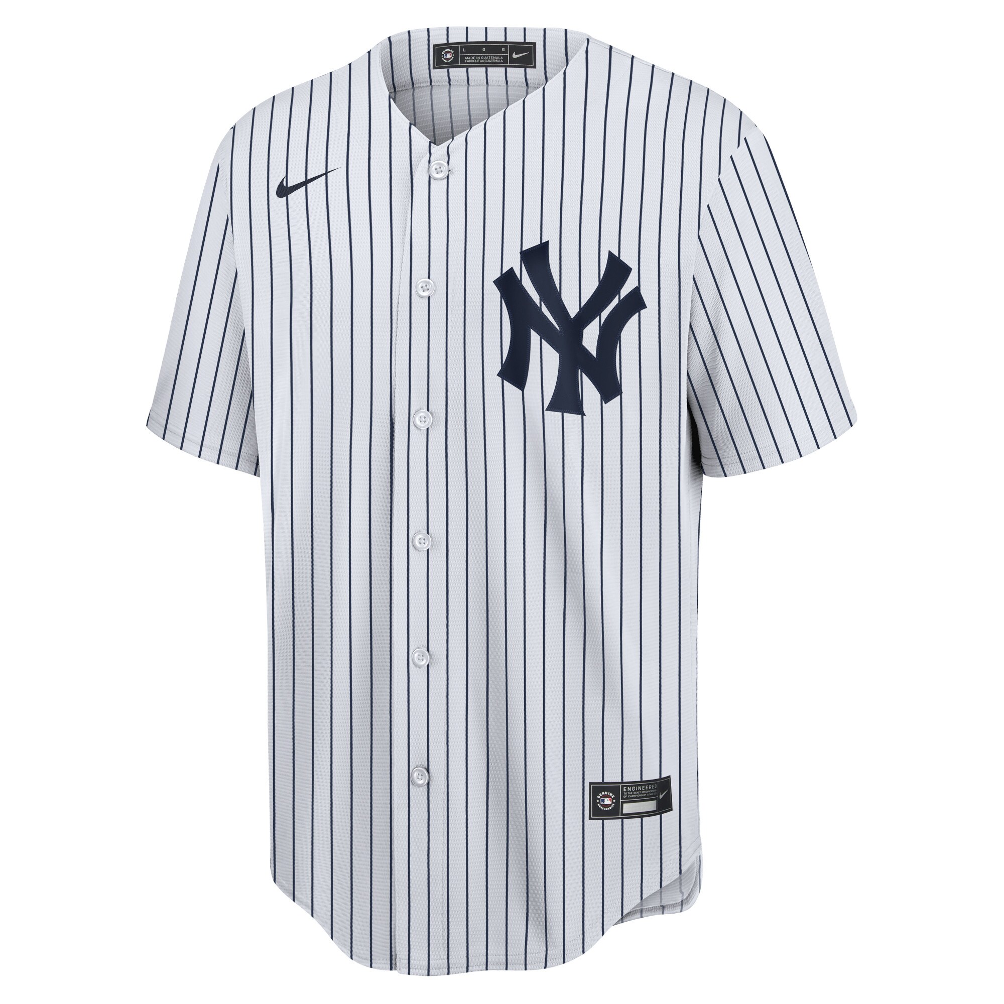 Derek Jeter New York Yankees Home Replica Player Name Jersey - White\/Navy