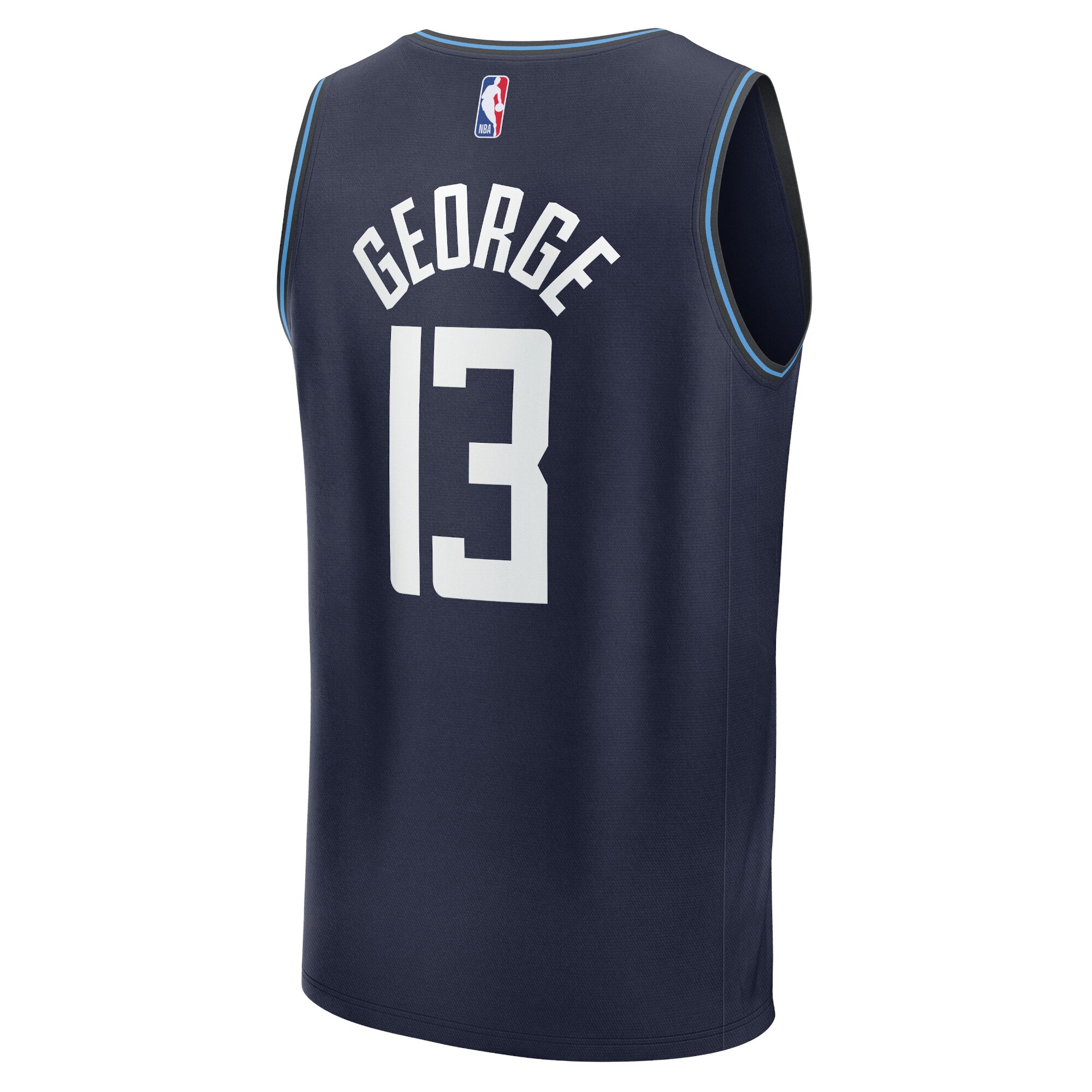 Paul George LA Clippers Fanatics Fast Break Jersey - Navy - City Edition