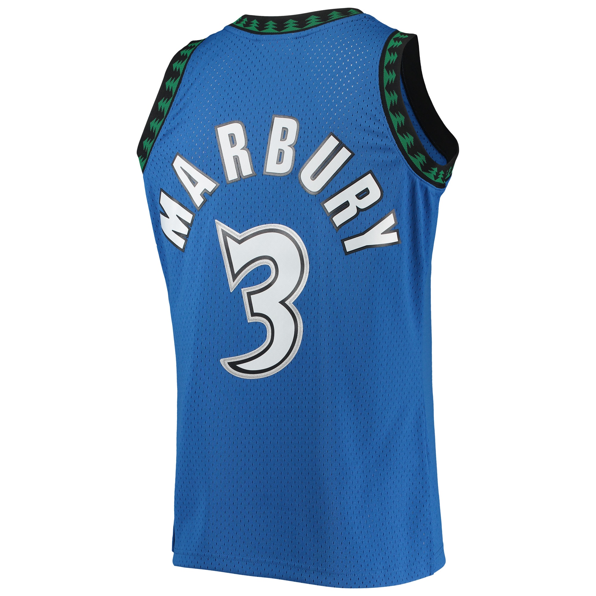 Stephon Marbury Minnesota Timberwolves Mitchell & Ness 1996\/97 Hardwood Classics Swingman Jersey - Blue