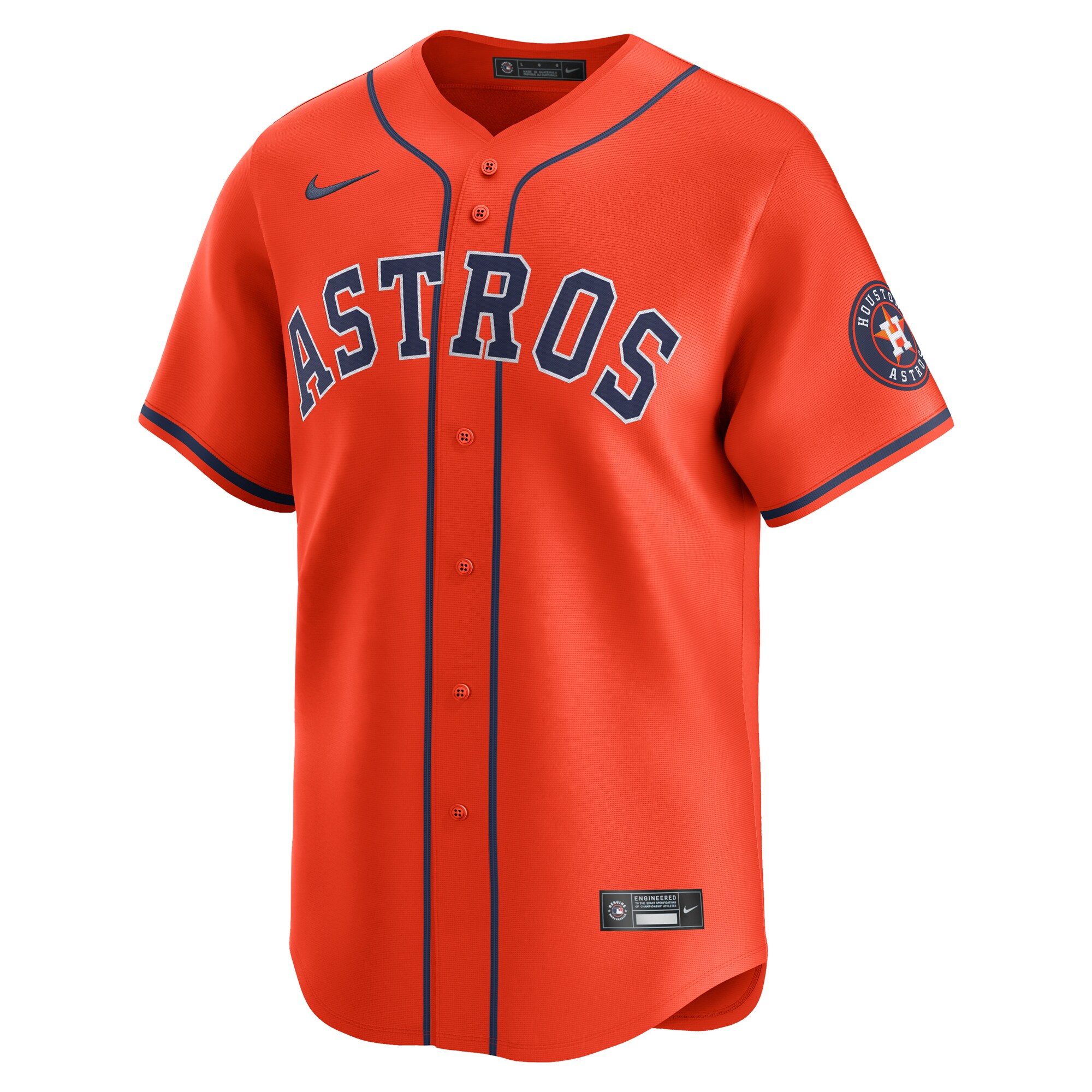 Houston Astros   Alternate Limited Jersey Orange