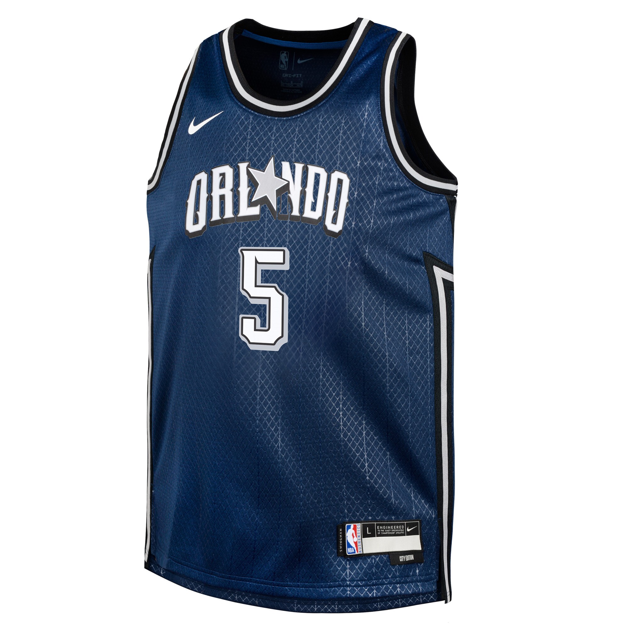 Paolo Banchero Orlando Magic Youth Swingman Replica Jersey - City Edition - Navy