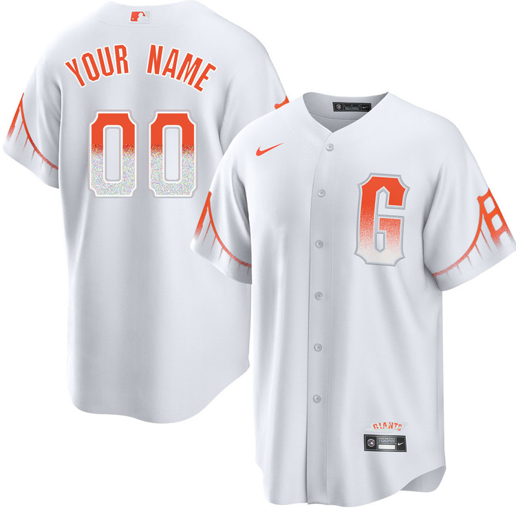San Francisco Giants Personalized City Connect Replica Jersey