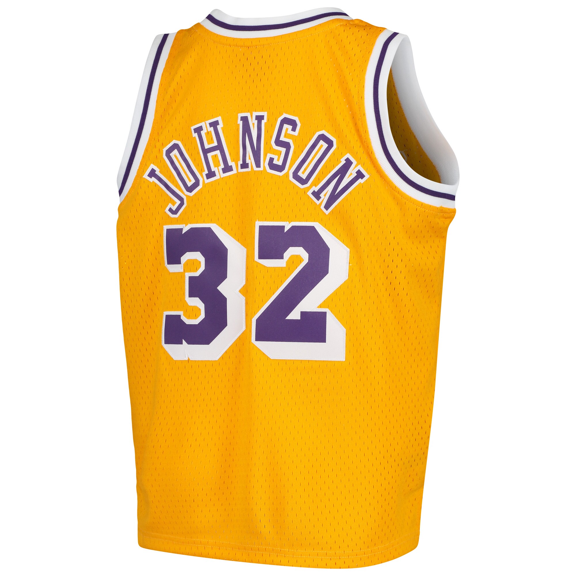 Magic Johnson Los Angeles Lakers Mitchell & Ness Youth Swingman Throwback Jersey - Gold