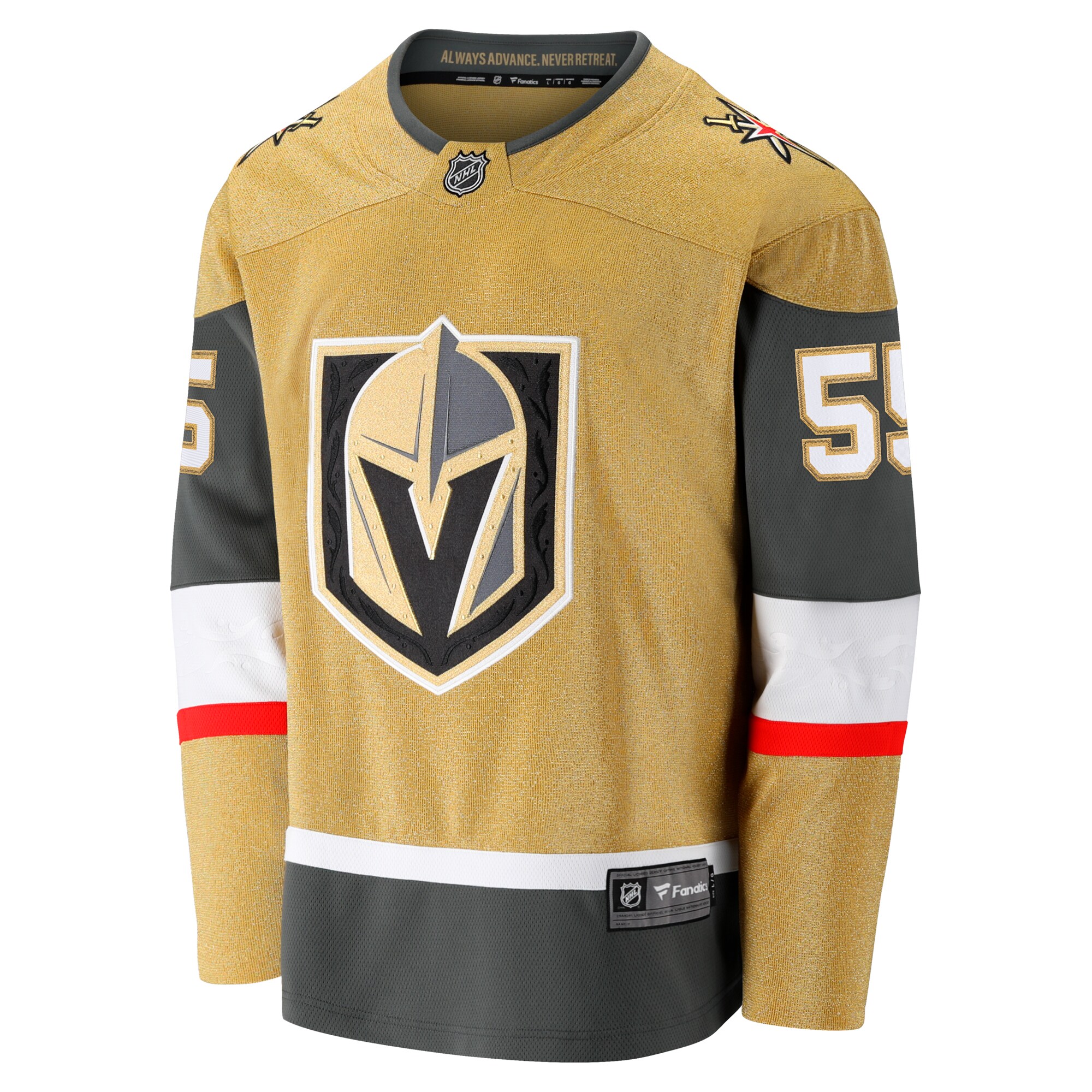 Keegan Kolesar Vegas Golden Knights Fanatics Home Breakaway Jersey - Gold