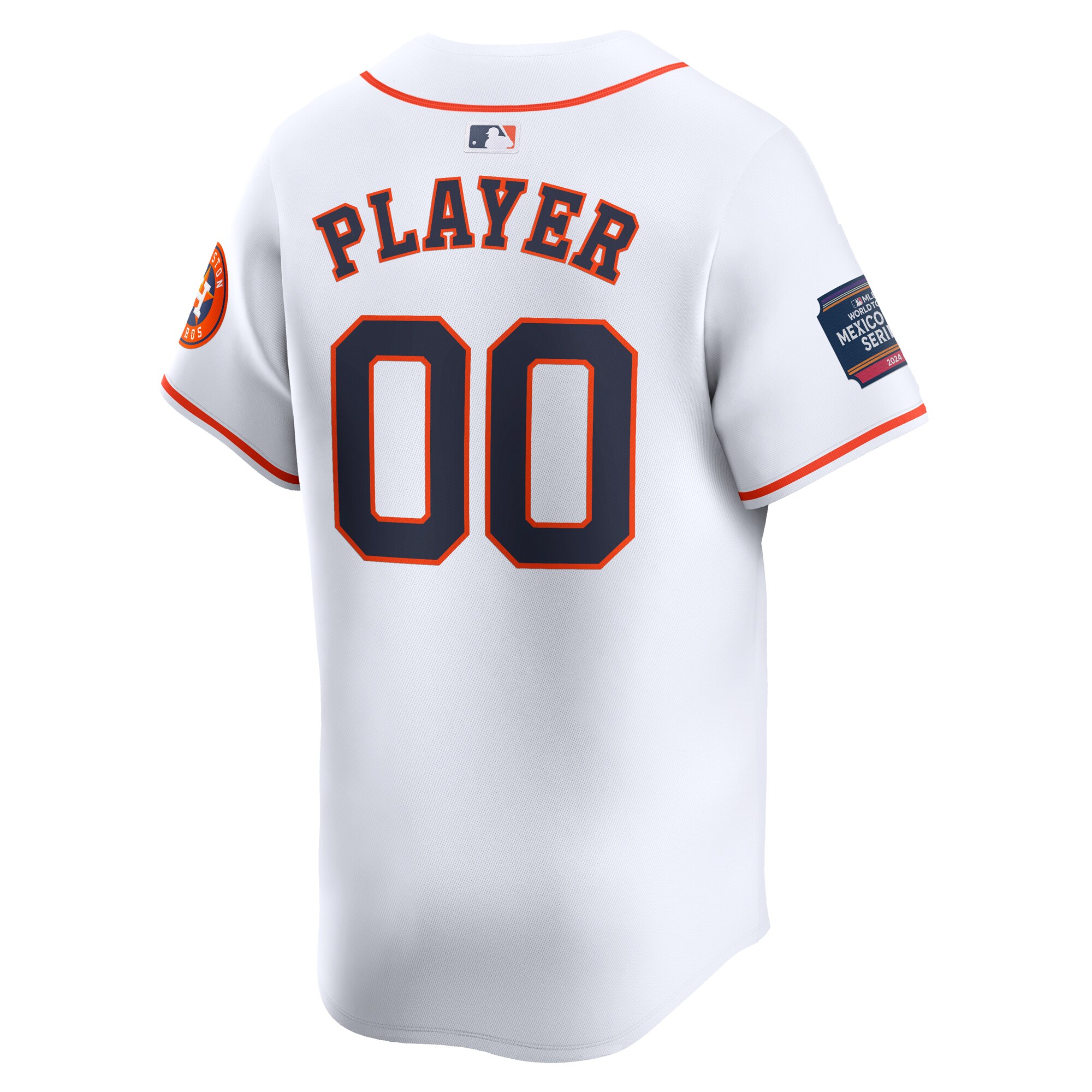 Houston Astros  2024 MLB World Tour Mexico City Series Home Limited Pick-A-Player Jersey White