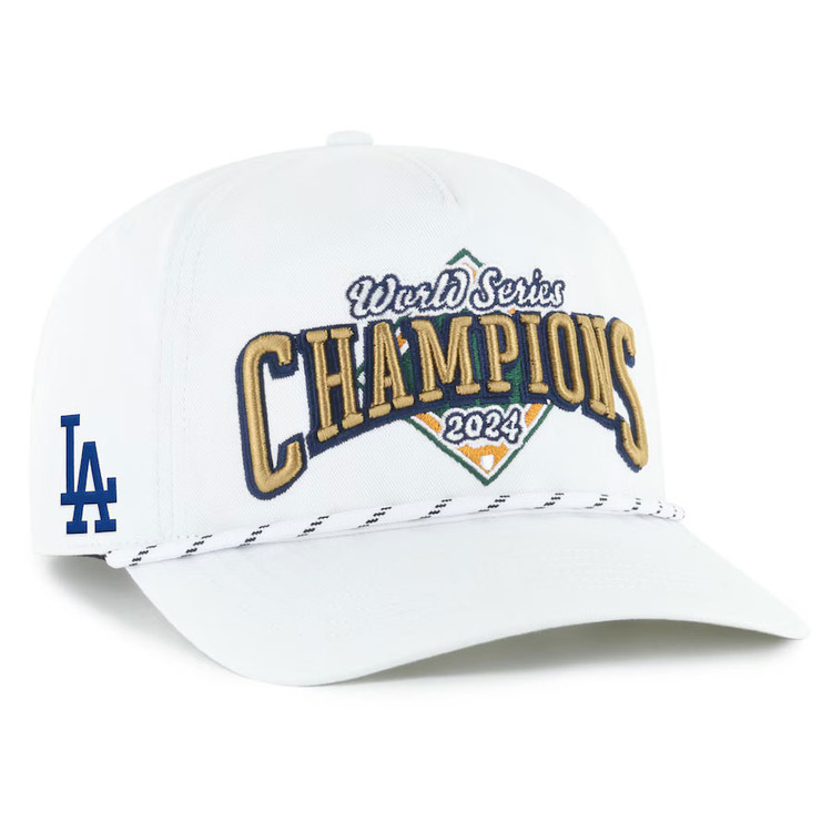 Los Angeles Dodgers 2024 World Series Champions Alley Hitch Adjustable Hat