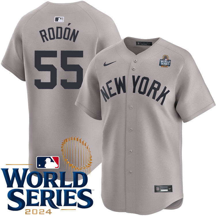 Carlos Rodon New York Yankees Road Limited World Series Jersey