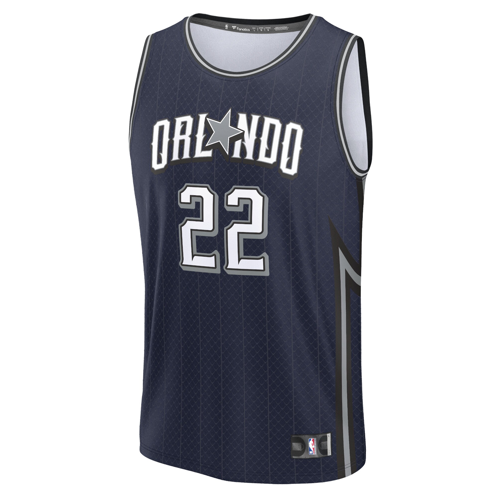 Franz Wagner Orlando Magic Fanatics Fast Break Jersey - Navy - City Edition