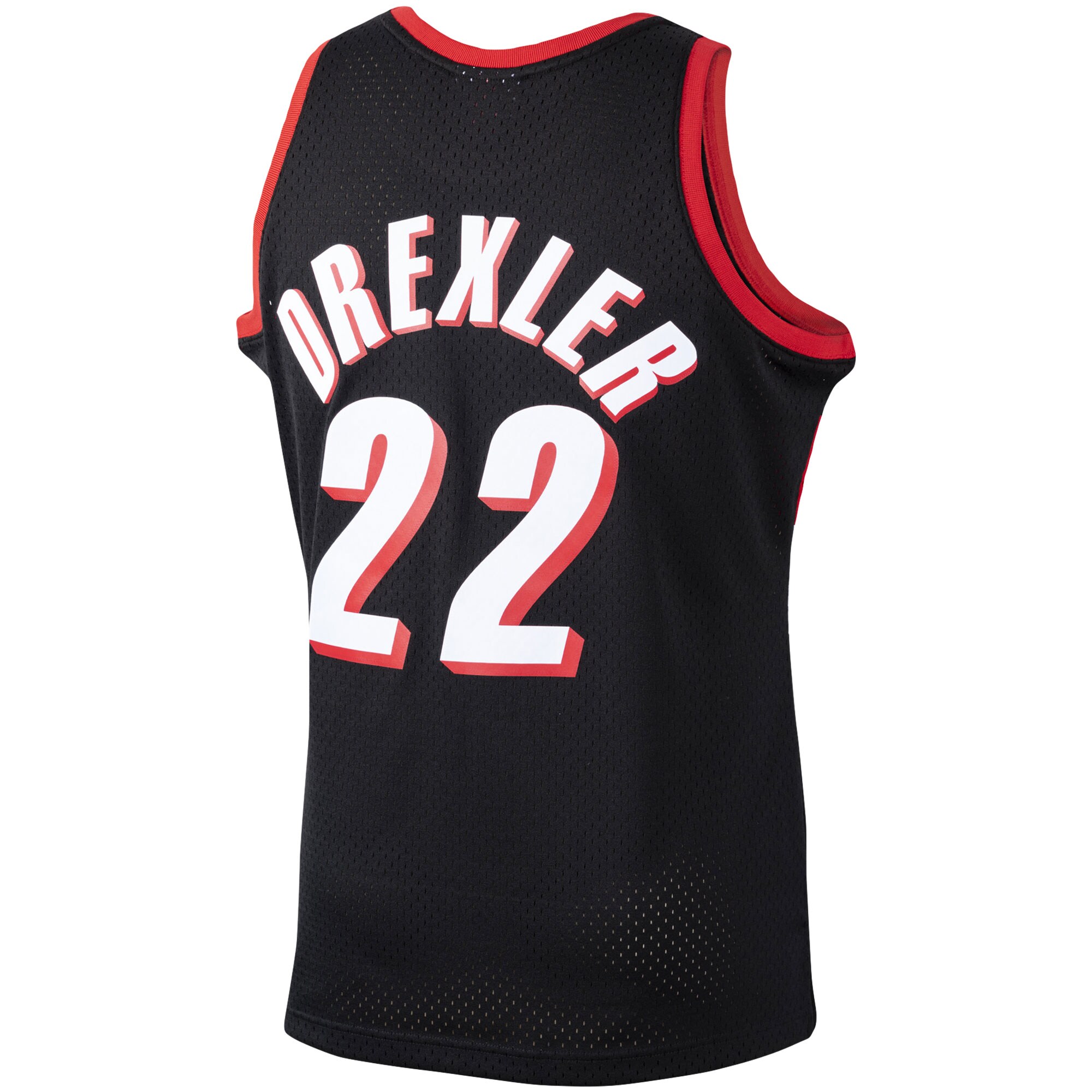 Clyde Drexler Portland Trail Blazers Mitchell & Ness 1991\/92 Hardwood Classics Swingman Jersey - Black