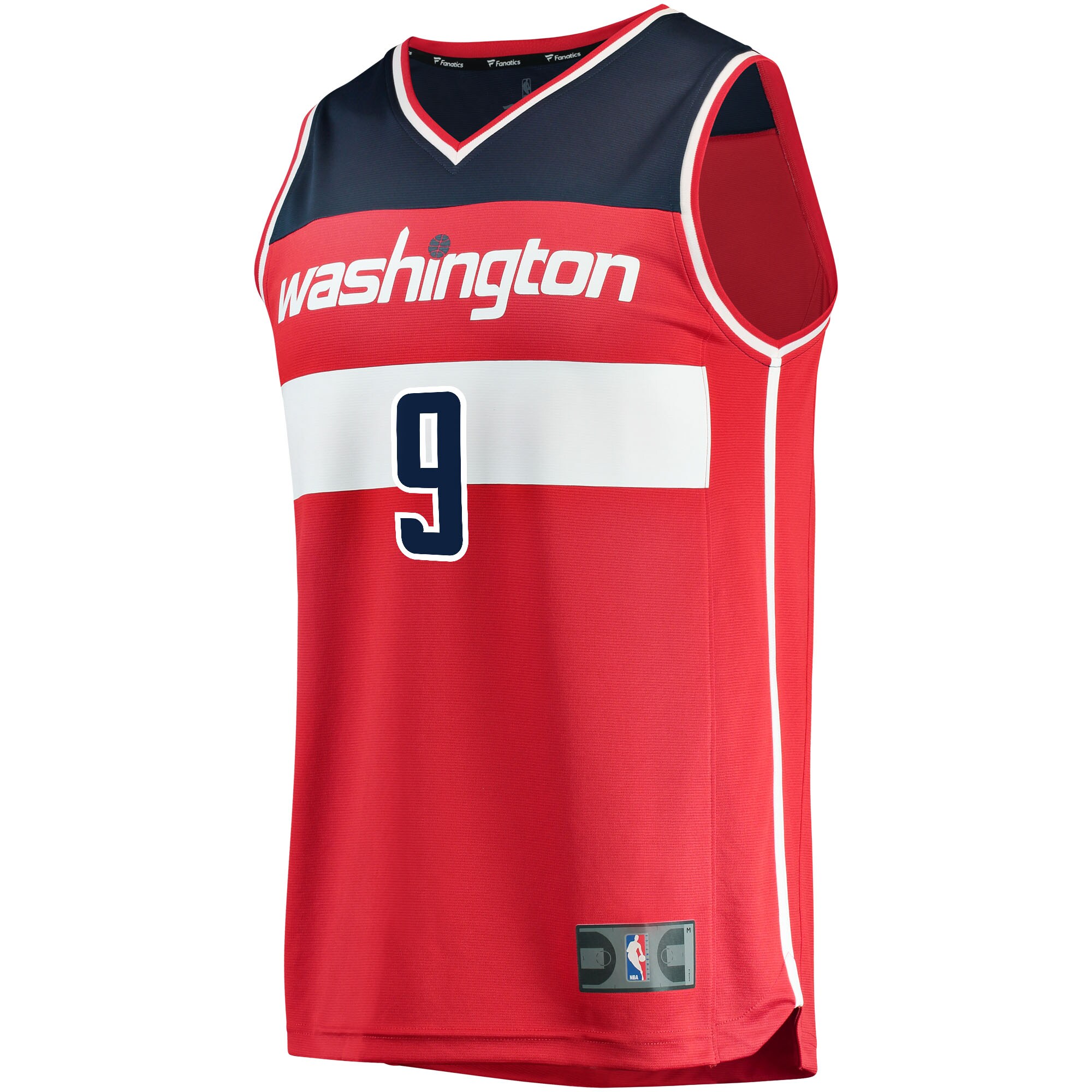 Deni Avdija Washington Wizards Fanatics Fast Break Replica Jersey - Icon Edition - Red