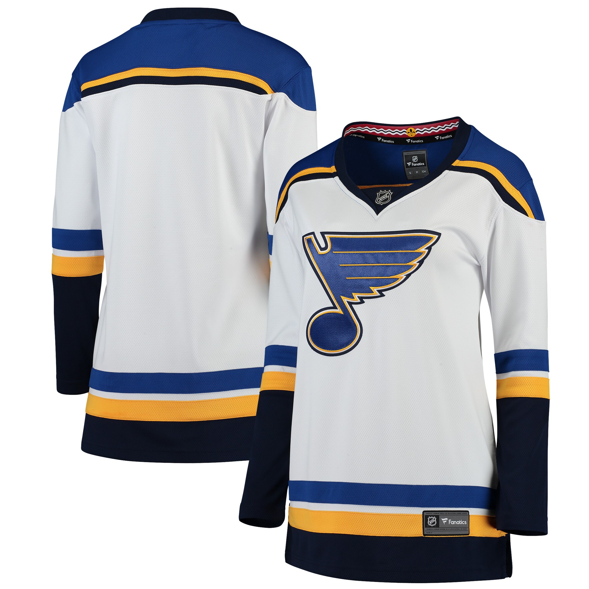 St. Louis Blues Fanatics Women's Away Breakaway Jersey - White