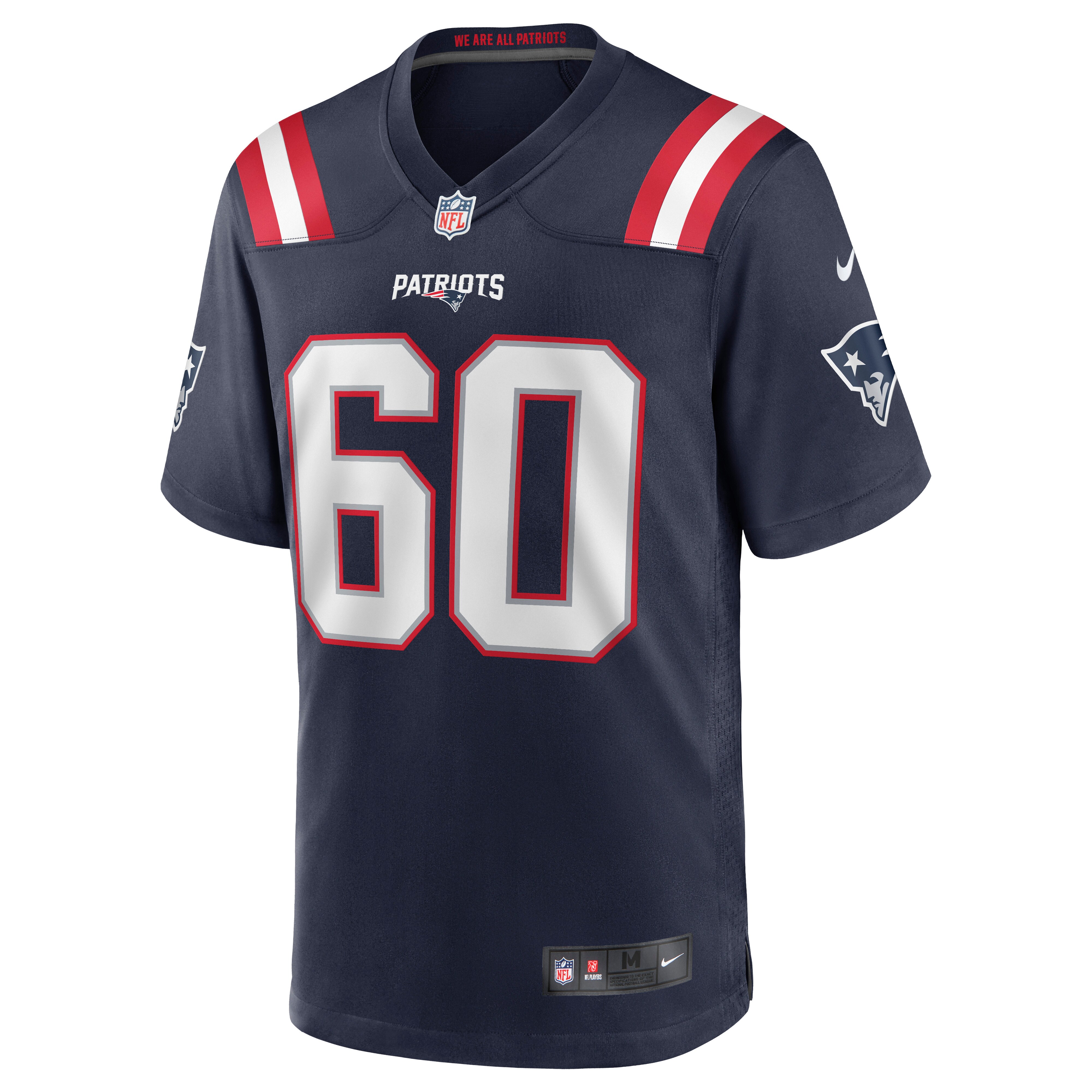 David Andrews New England Patriots  Game Jersey - Navy