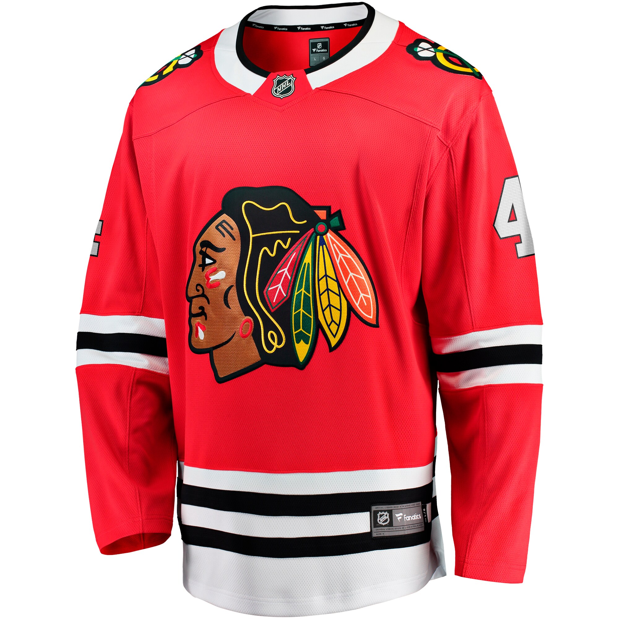 Seth Jones Chicago Blackhawks Fanatics Home Breakaway Player Jersey - Red