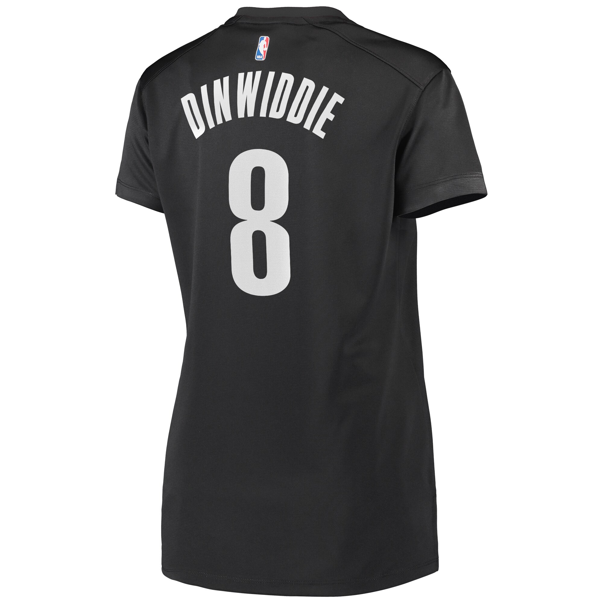 Spencer Dinwiddie Brooklyn Nets Fanatics Women's Fast Break Player Jersey - Statement Edition - Black