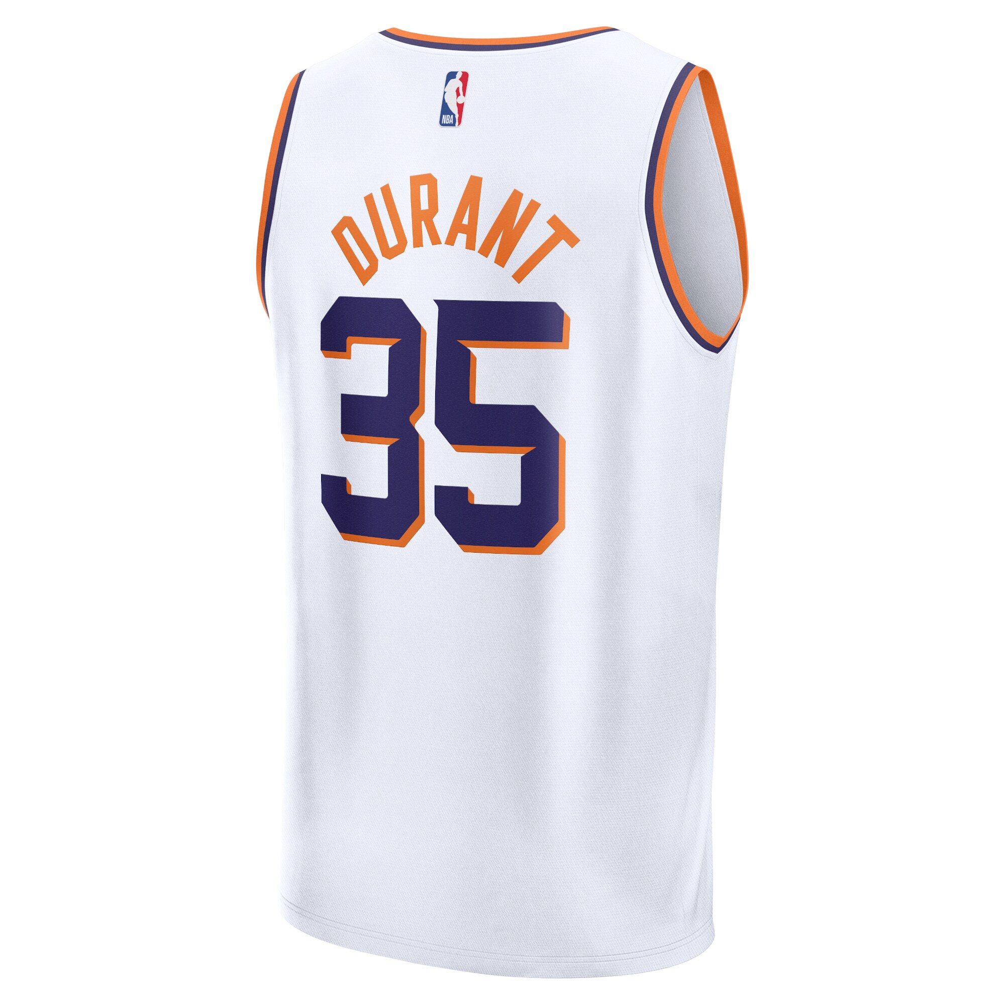 Kevin Durant Phoenix Suns Fanatics Youth Fast Break Player Jersey - Association Edition - White
