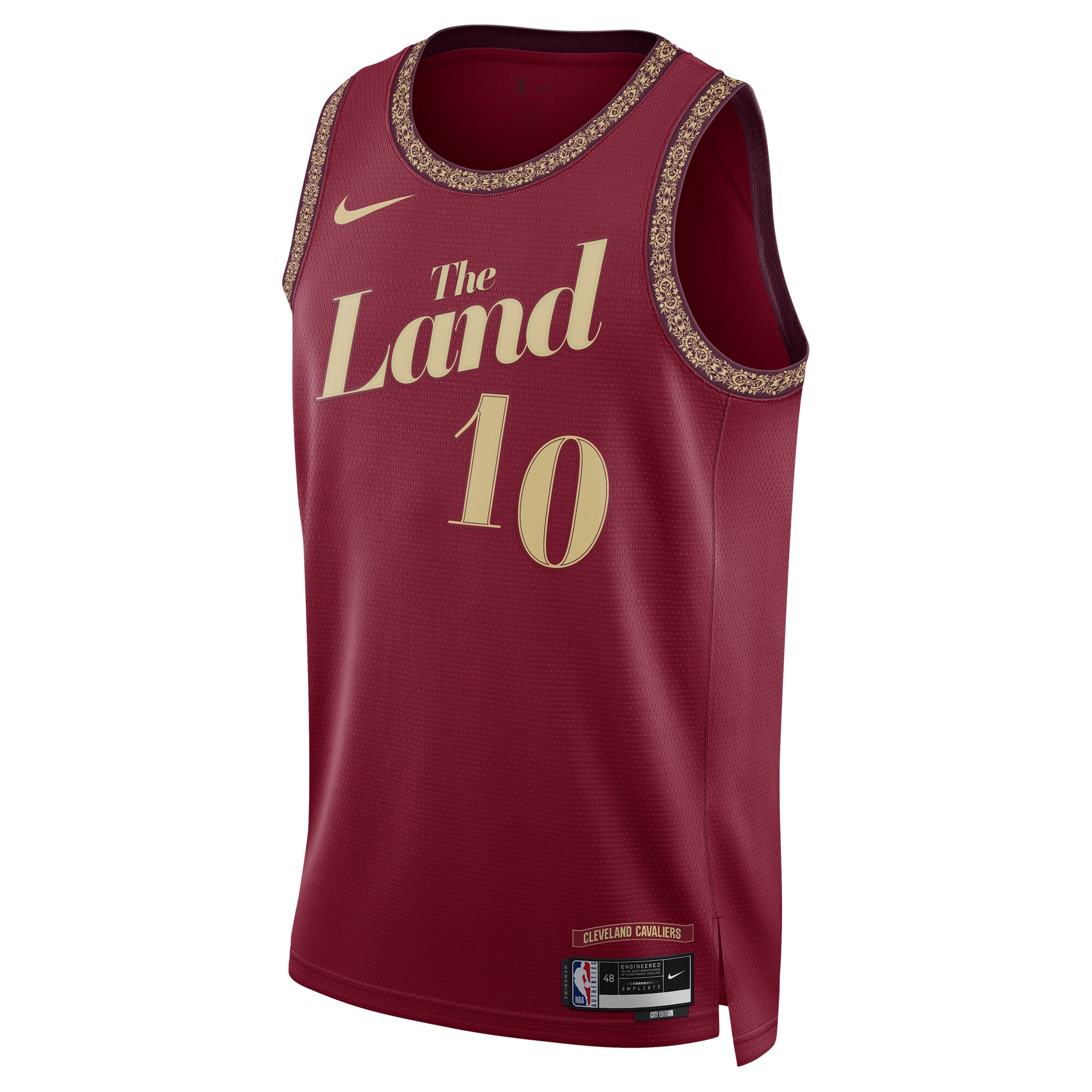 Darius Garland Cleveland Cavaliers Unisex 2023\/24 Swingman Jersey - Wine - City Edition