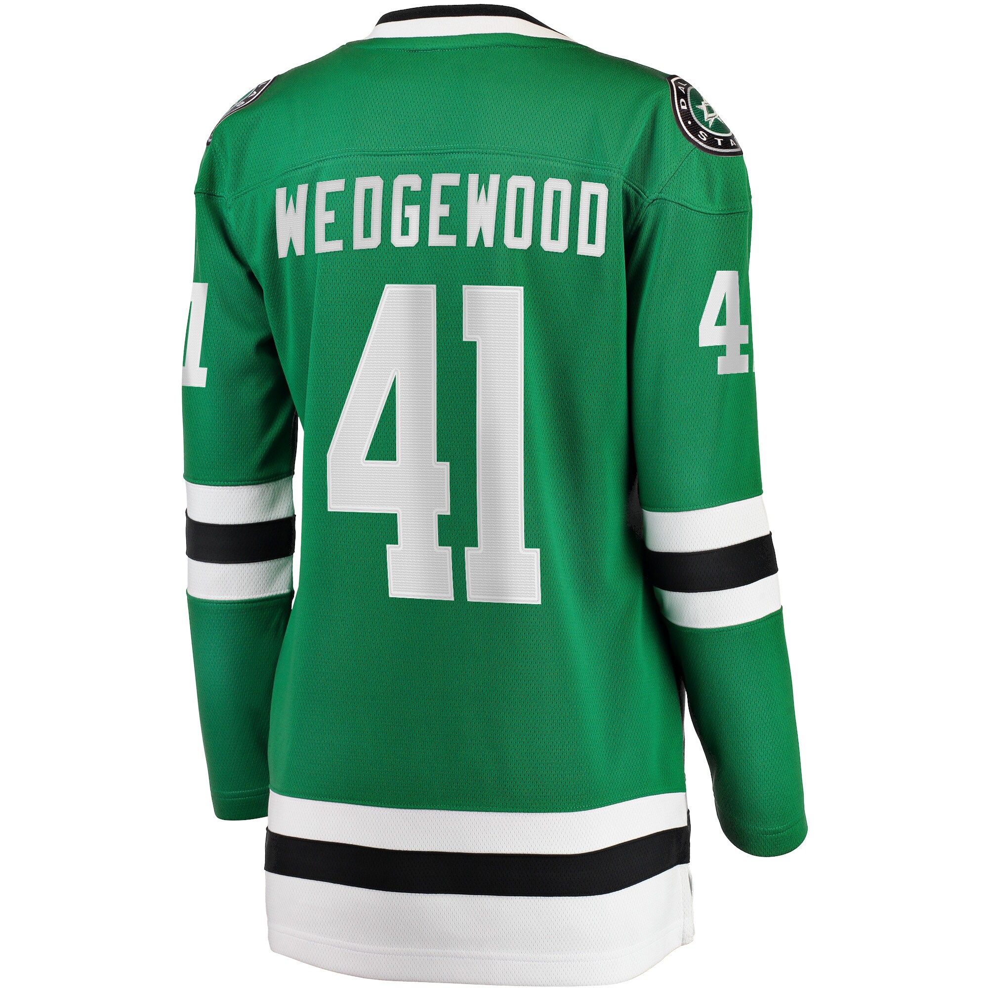 Scott Wedgewood Dallas Stars Fanatics Women's Home Breakaway Player Jersey - Kelly Green